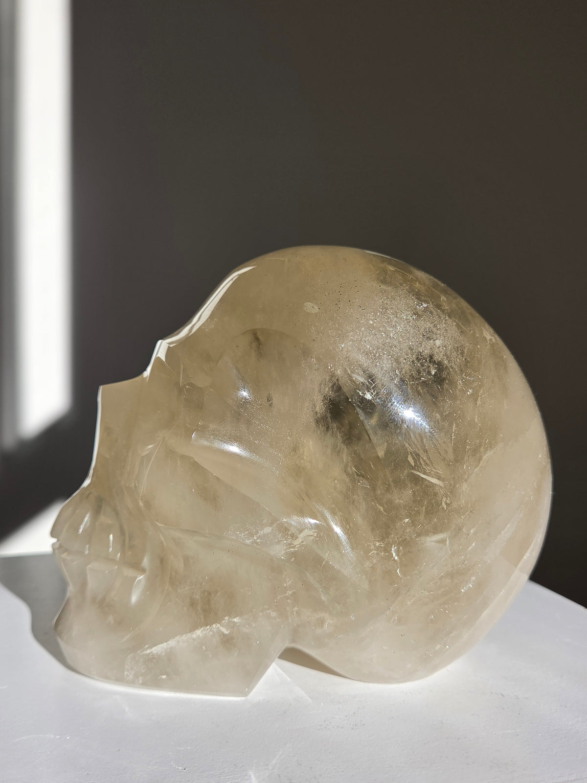Citrine Statement Skull