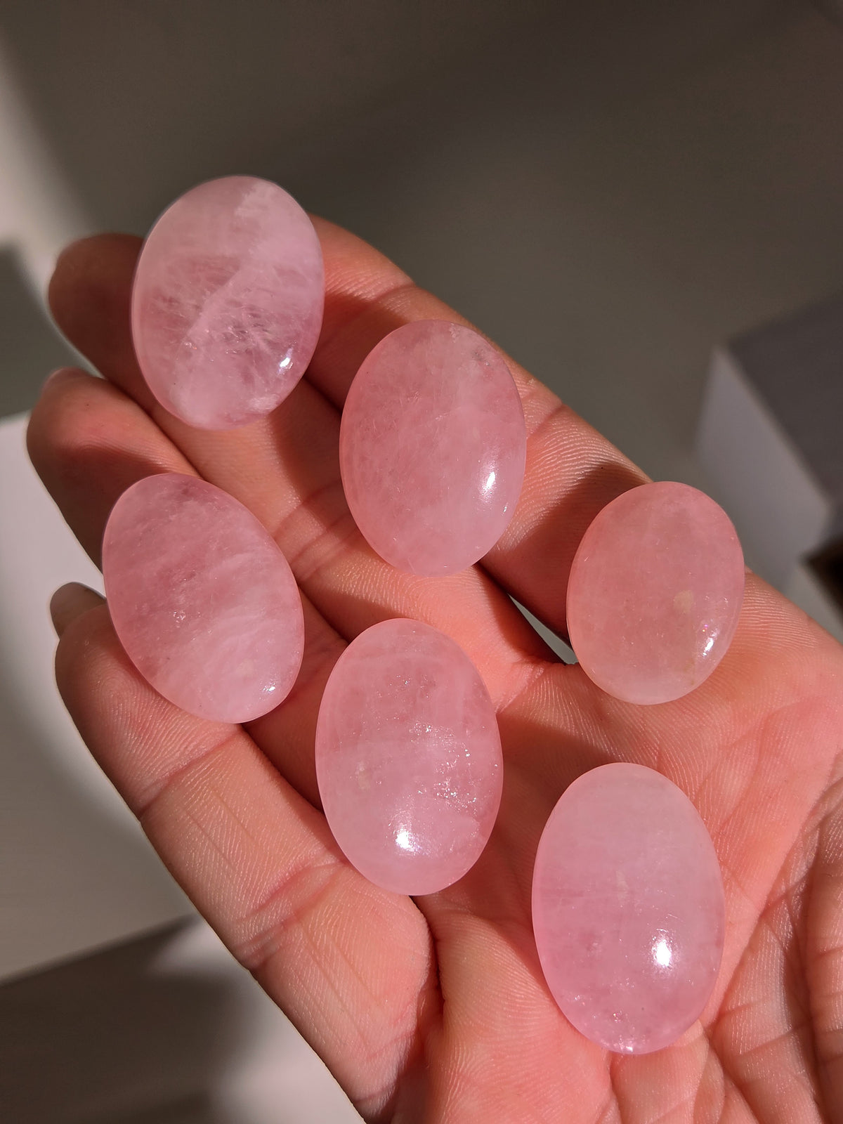 Pink Morganite Mini Palmstone