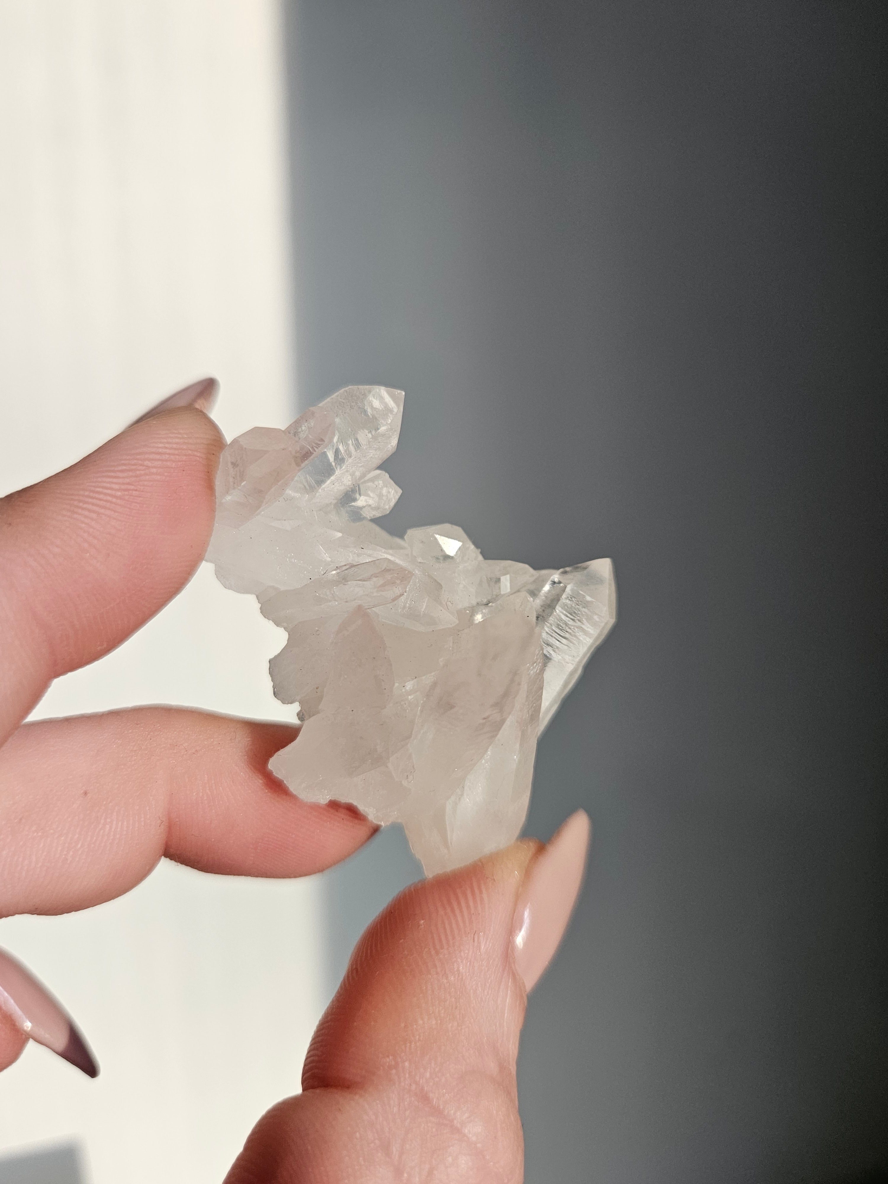 Lemurian Quartz Mini Cluster 001