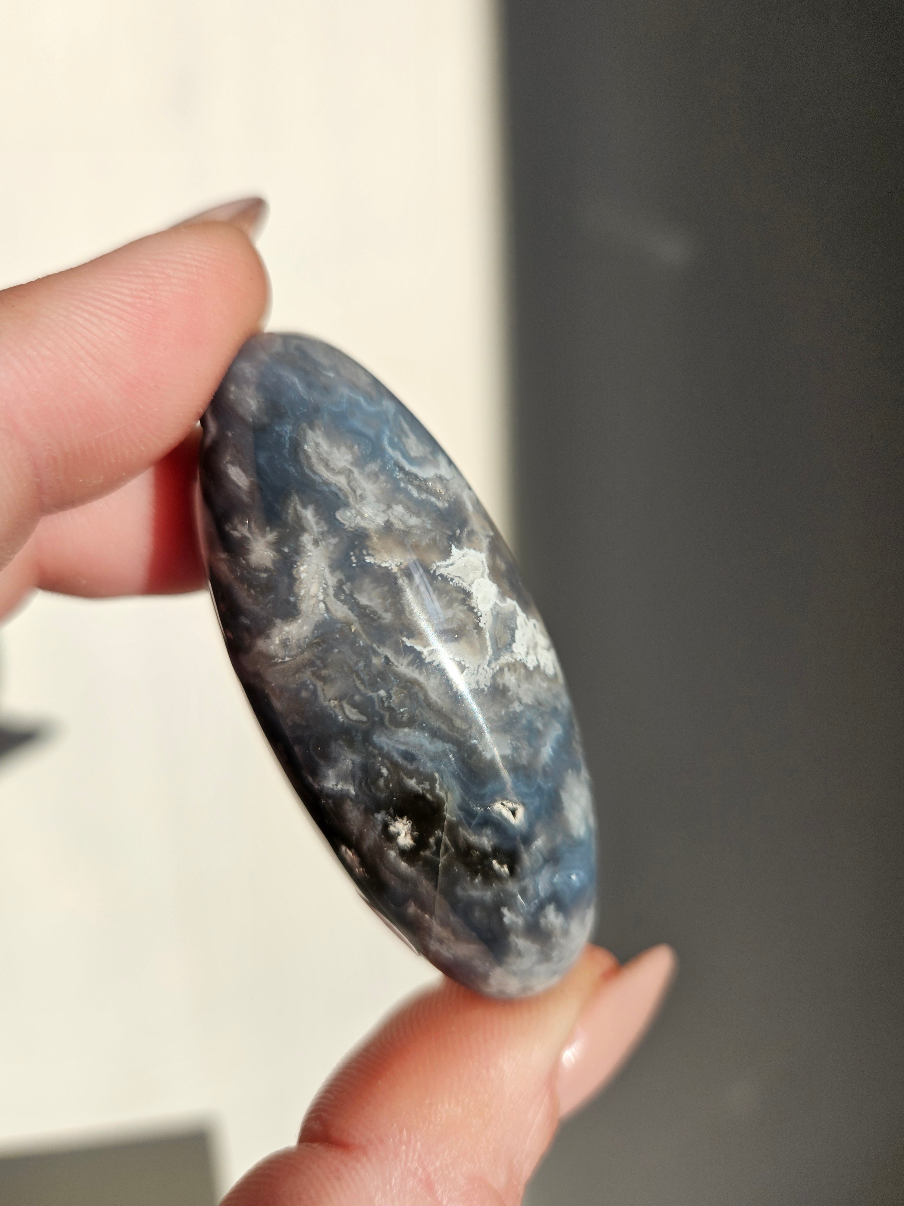 Pacific Blue Agate Shiva 011