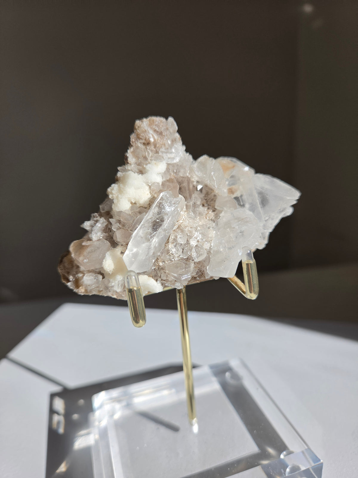 Selenite Cluster 005
