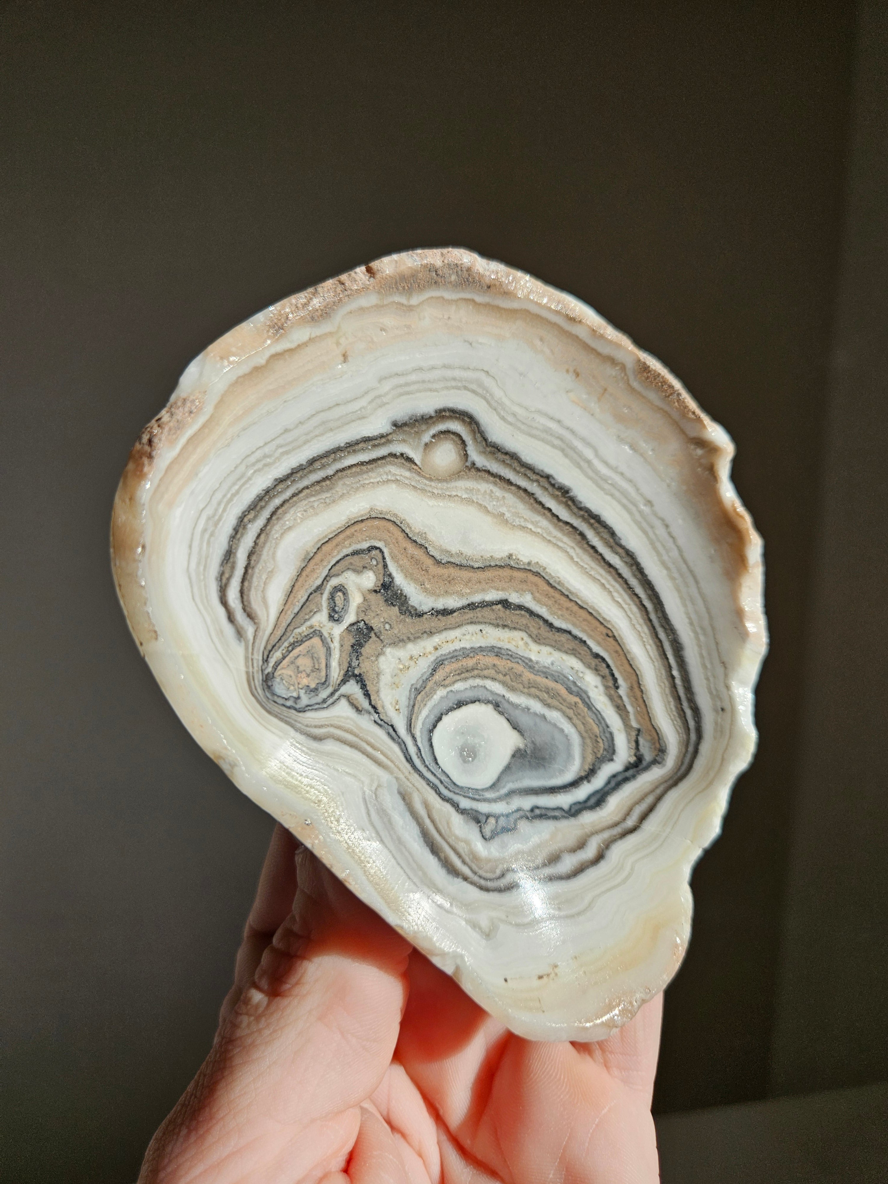 Banded Calcite Bowl 003