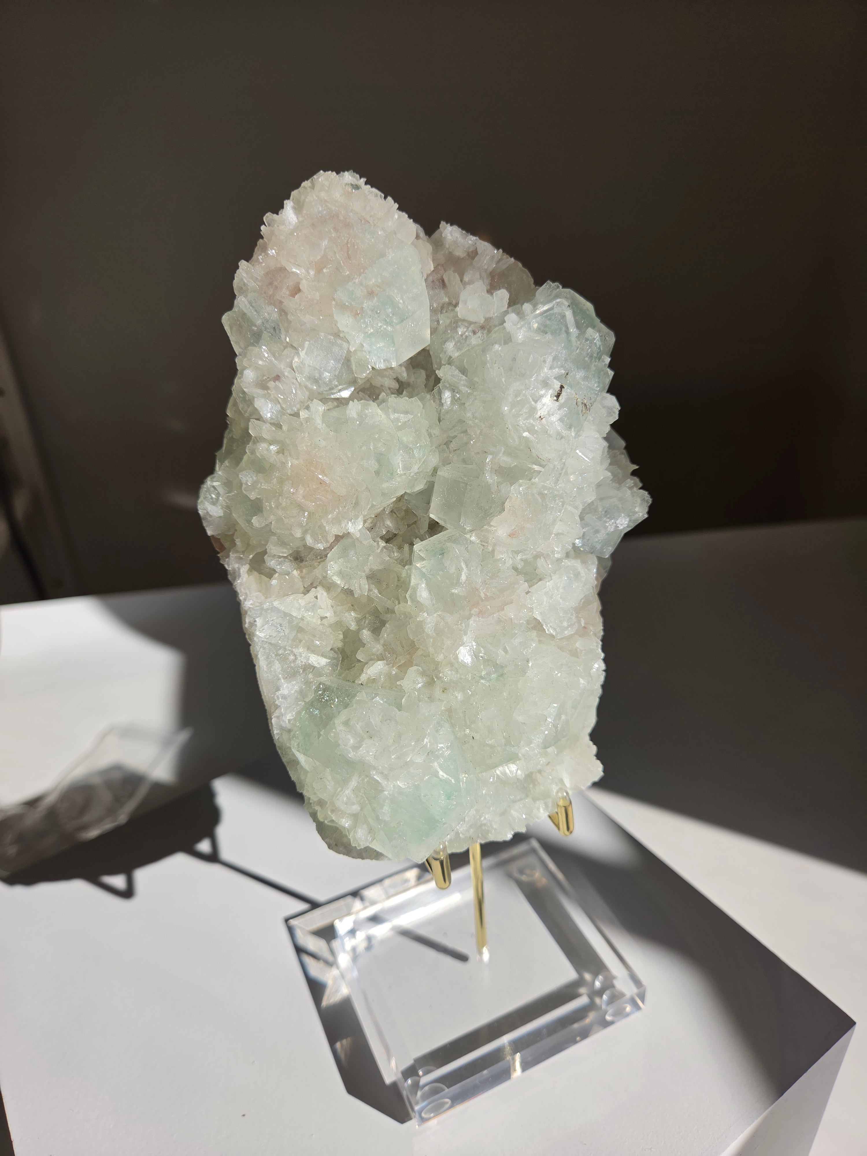 Minty Green Apophyllite 010