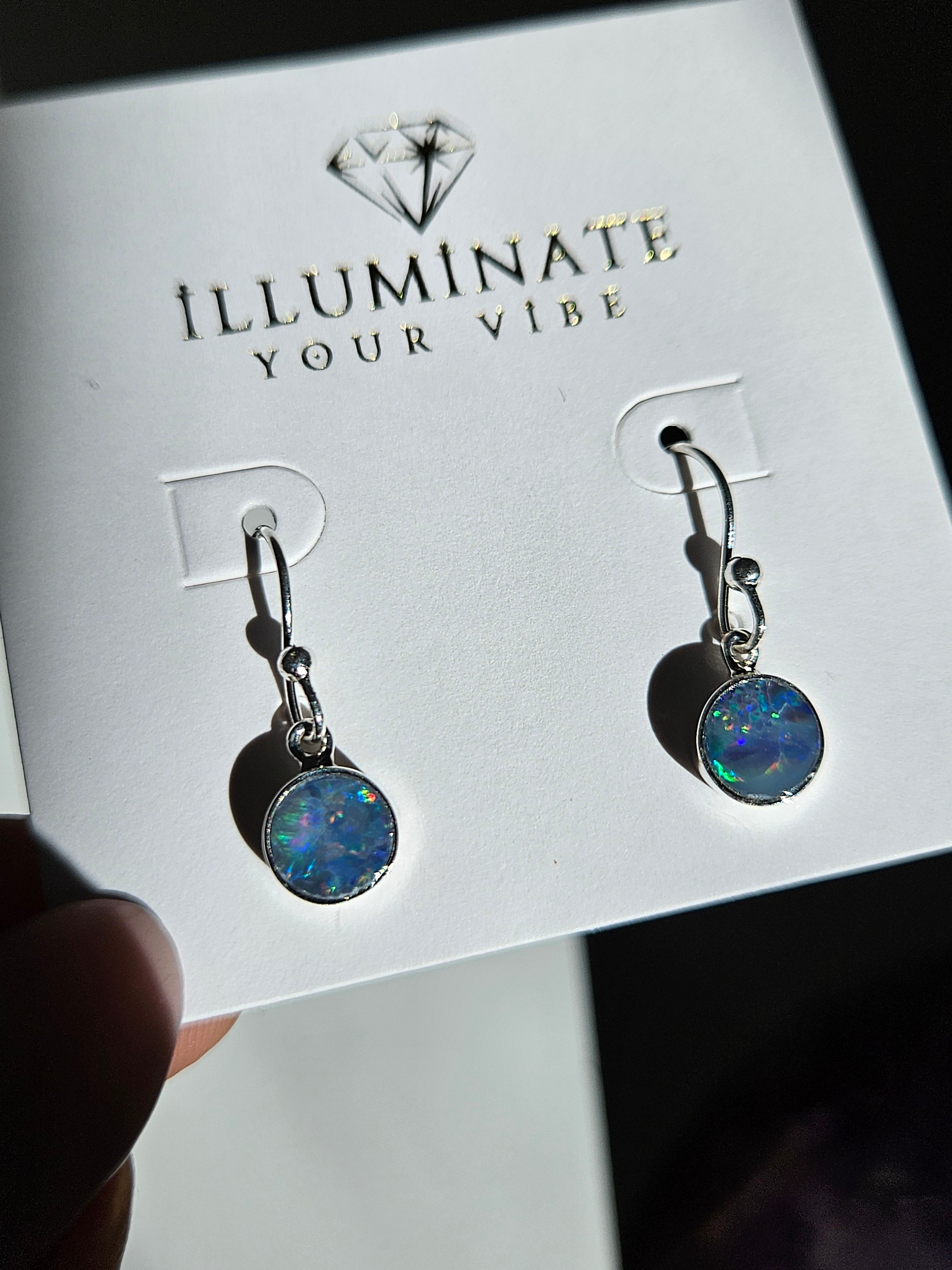 Australian Opal Earrings 066