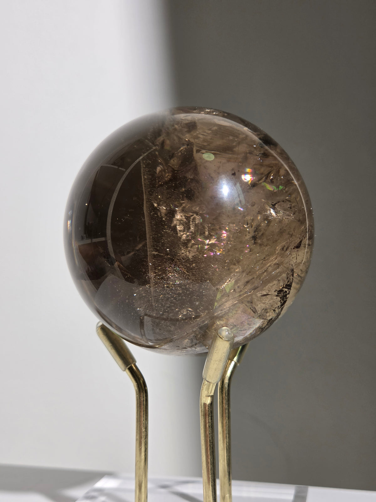 Smoky Quartz Sphere 007