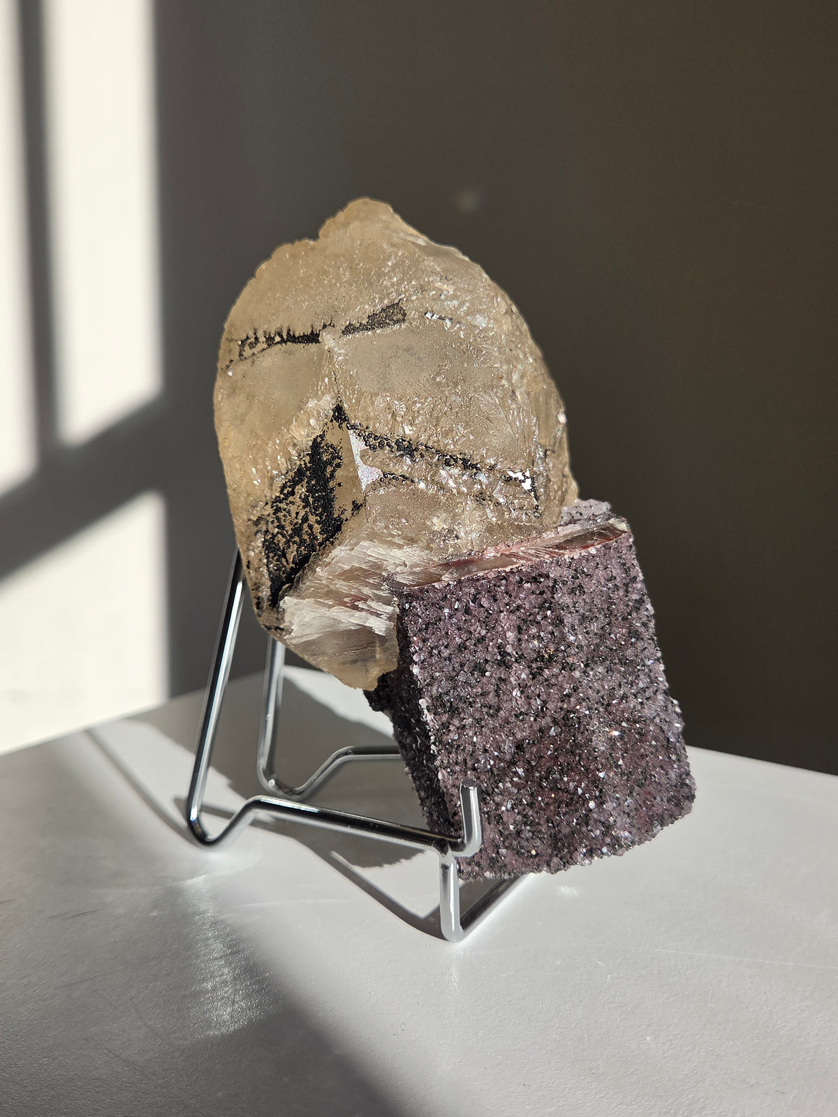 Amethyst x Calcite 003