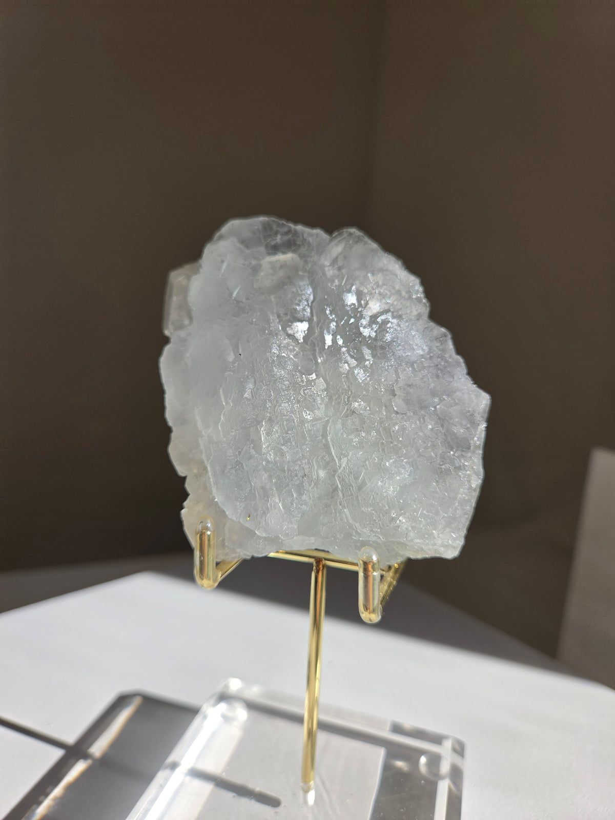 Calcite Coated Fluorite 006