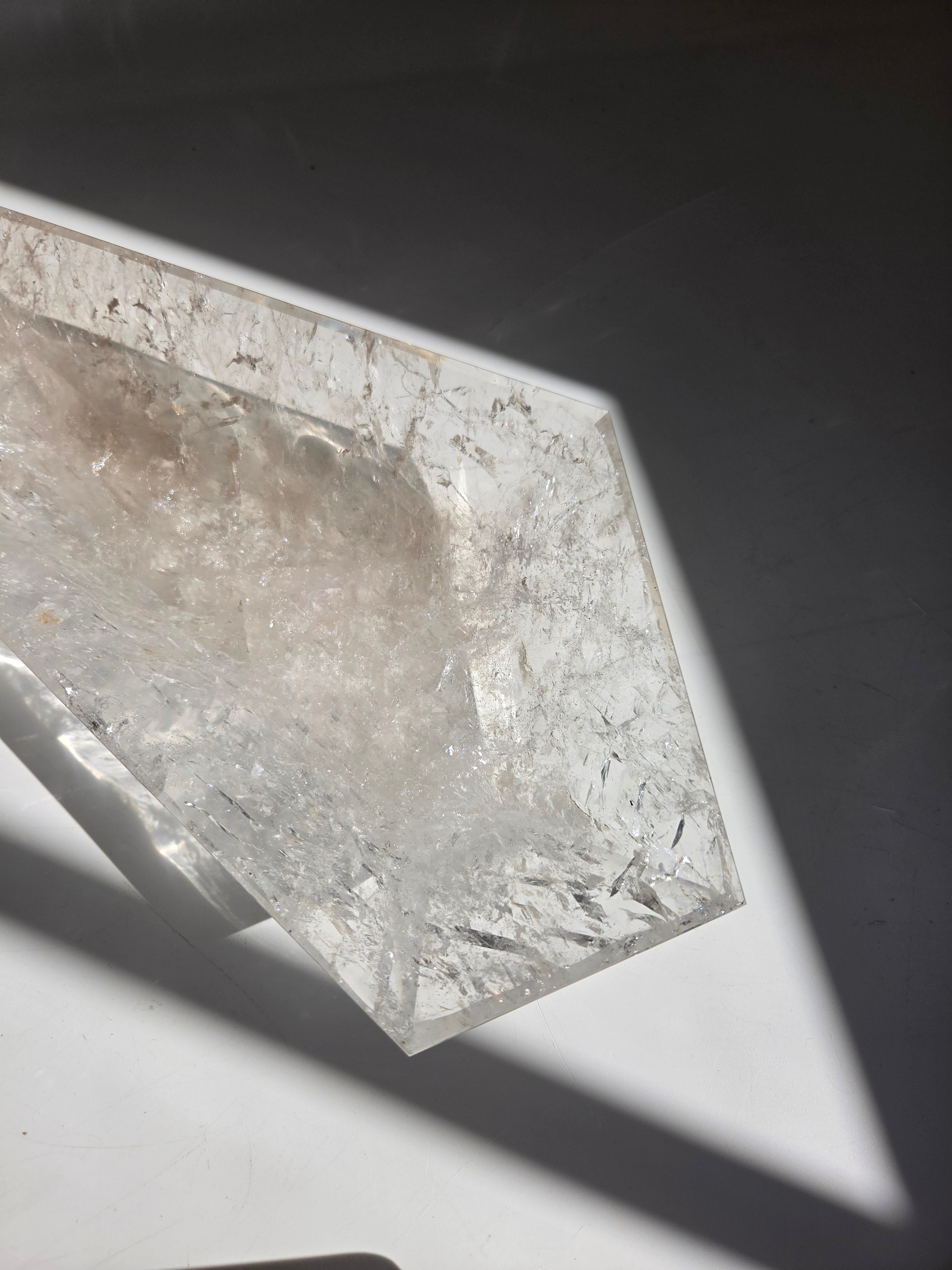 Lemurian Quartz Statement Bowl
