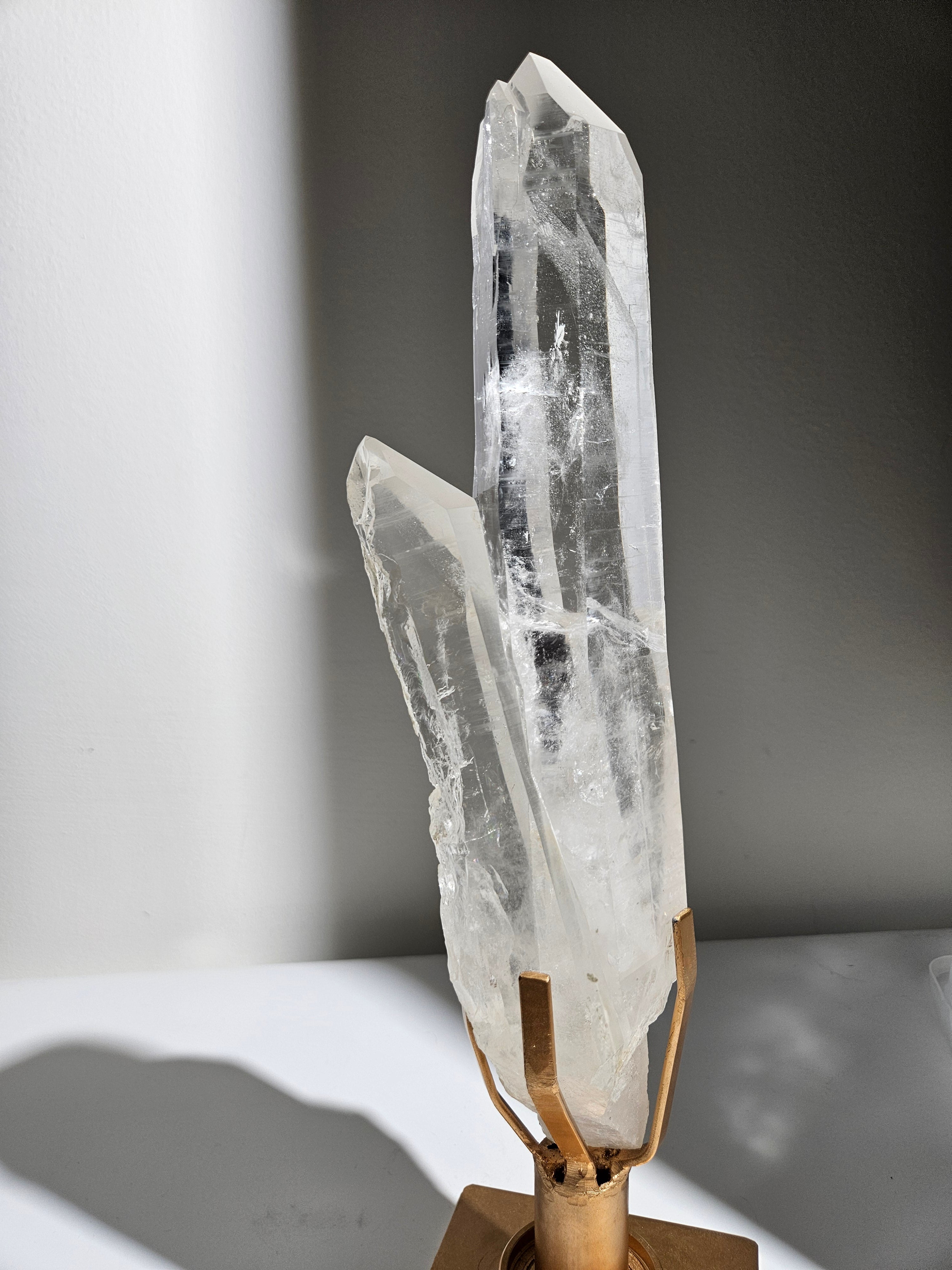 Lemurian Quartz Spinning Statement 002