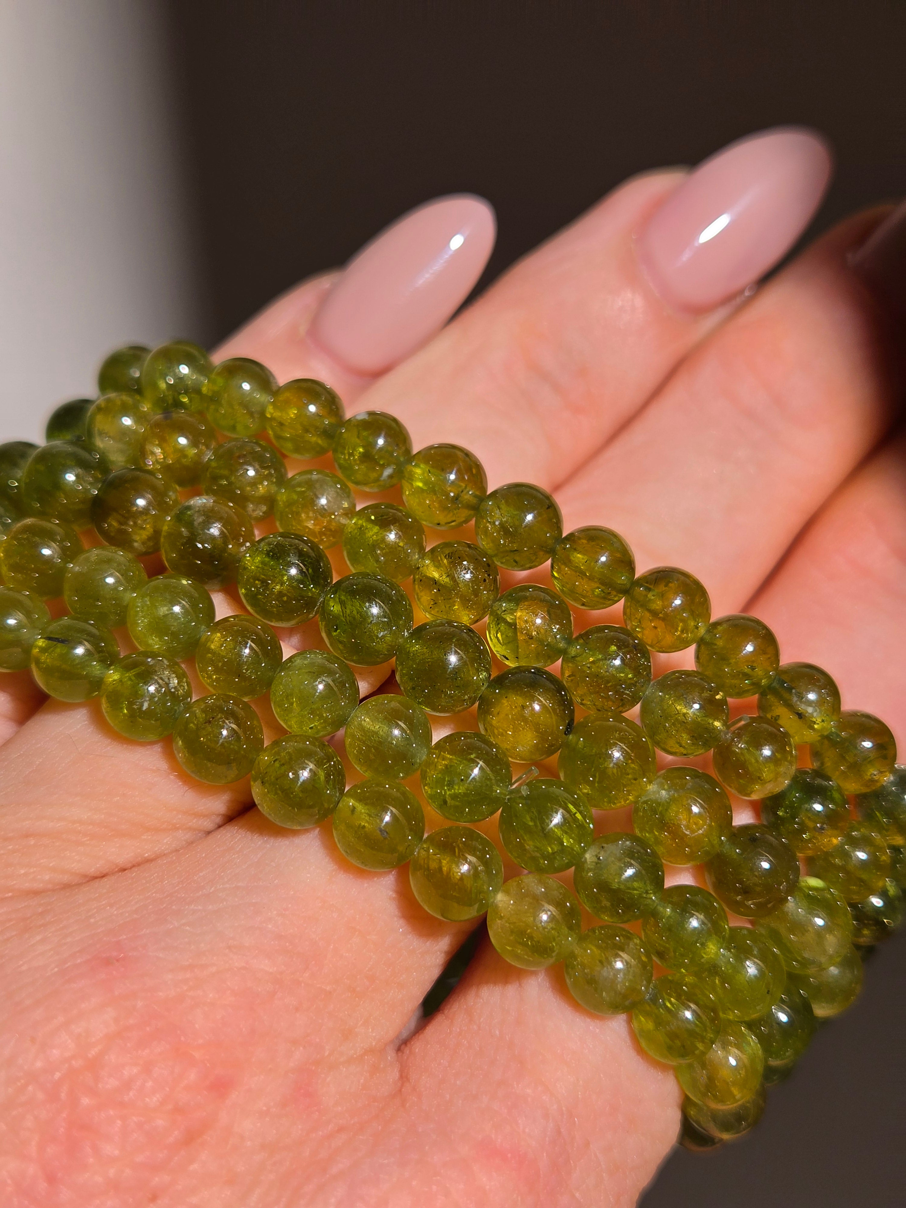 HQ Peridot Bracelet | 6mm