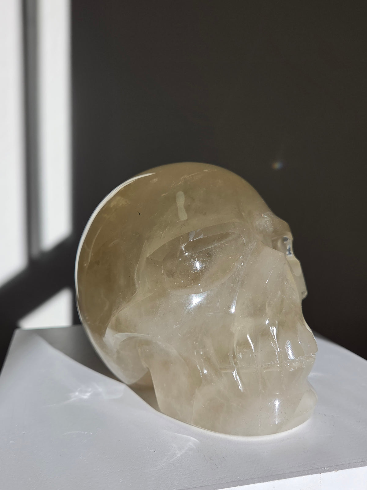 Citrine Statement Skull