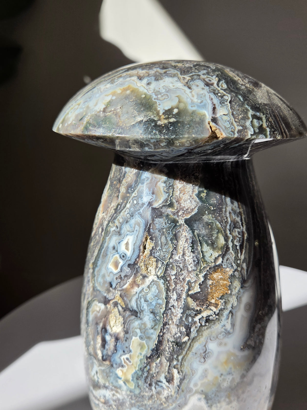 XL Sea Jasper Mushroom 004