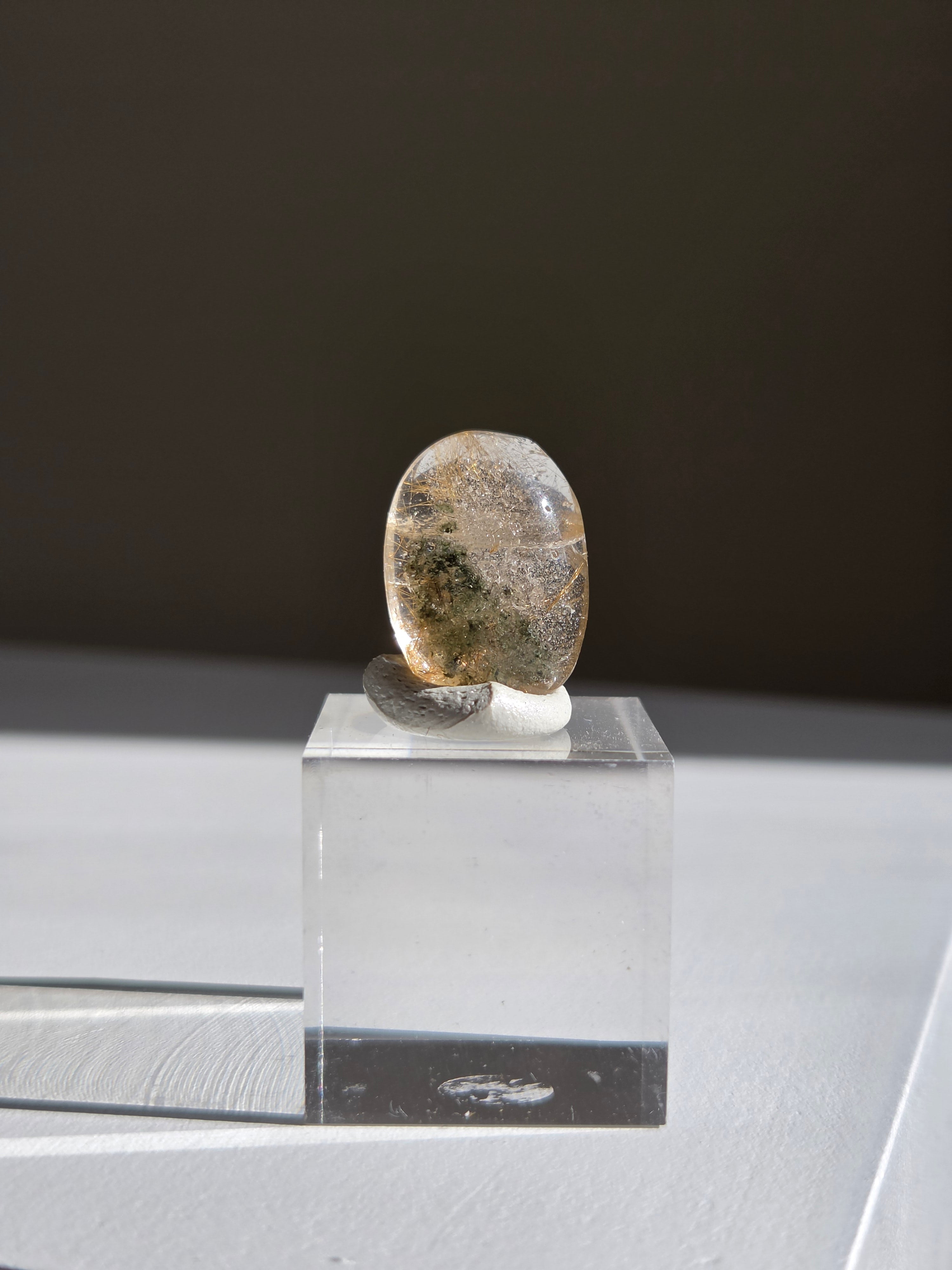 Himalayan Rutile Cabochon 010