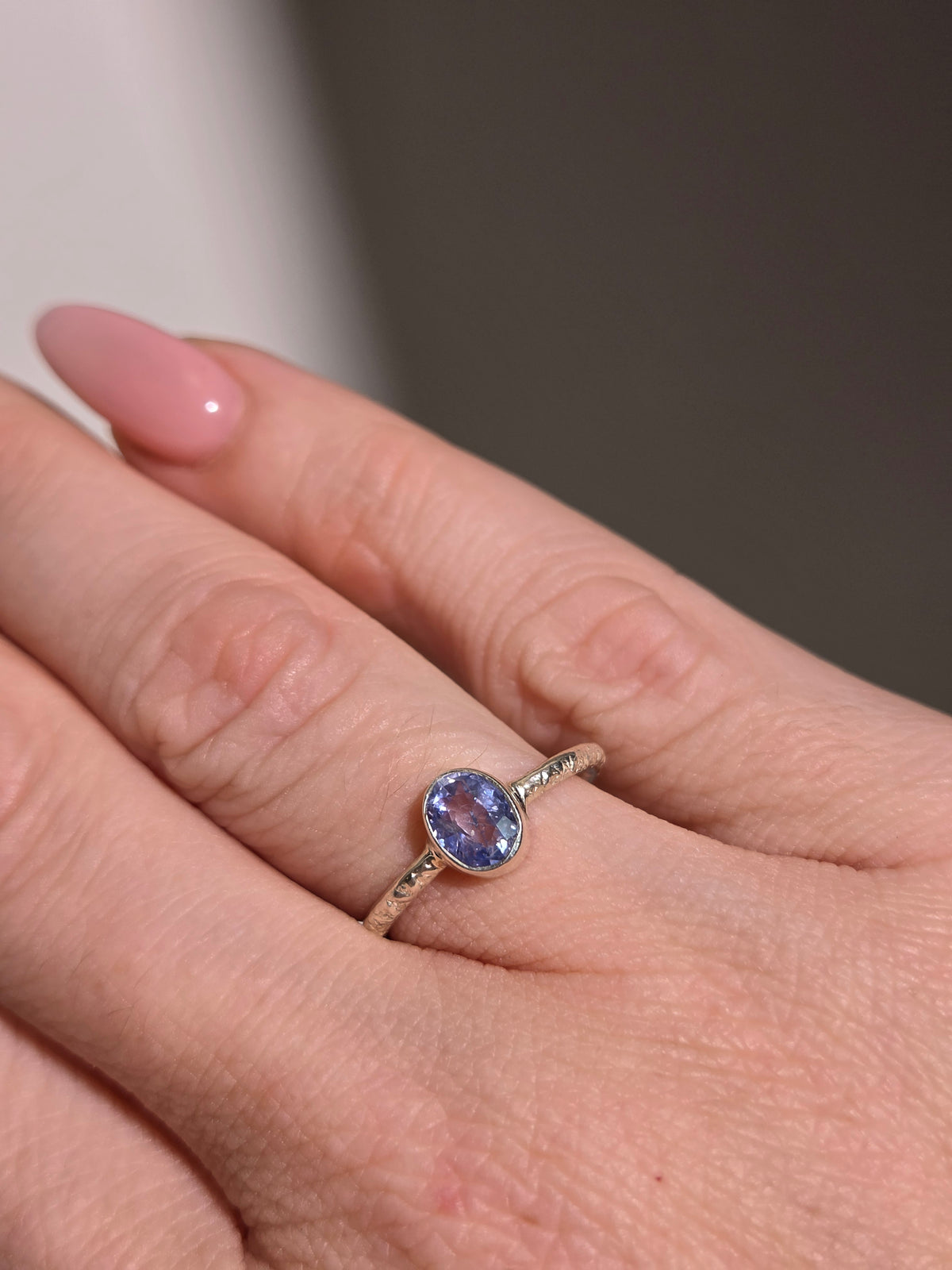 Size 7 | Sapphire Ring | silver