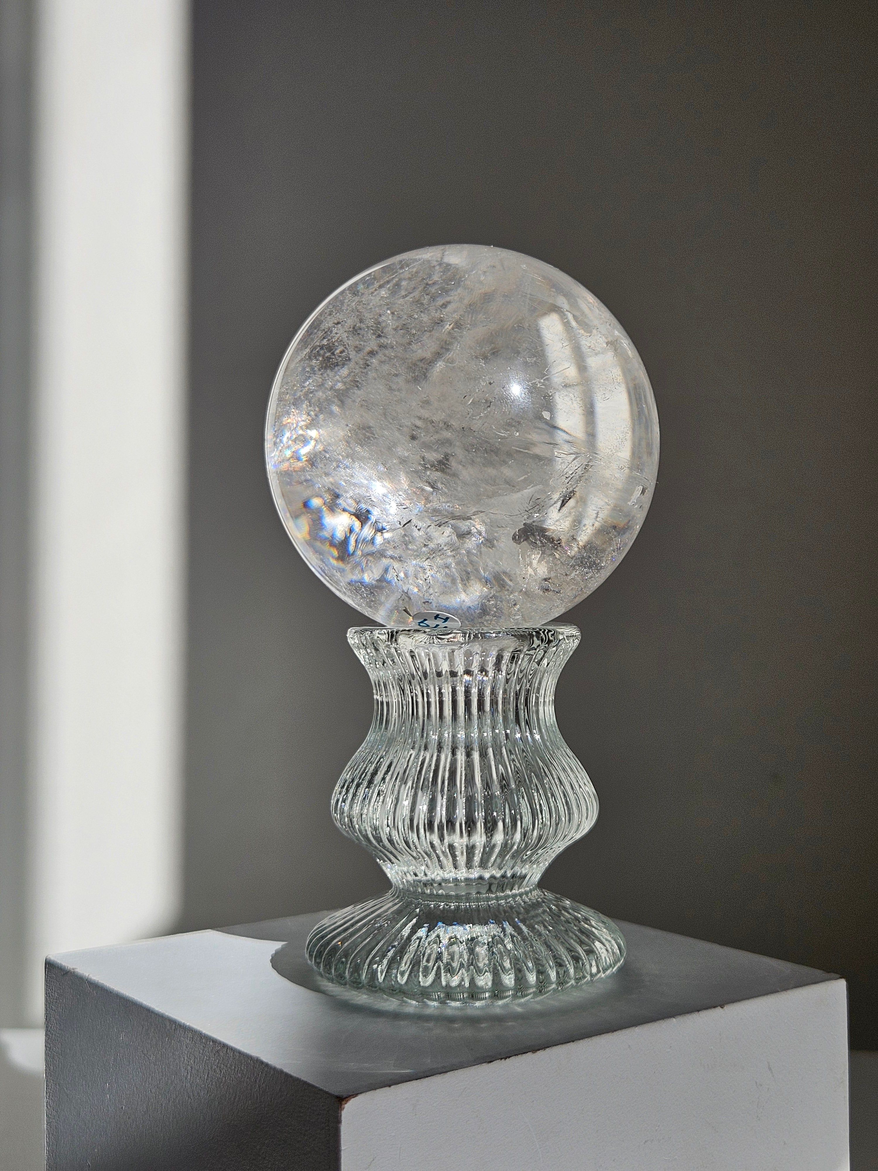 Lemurian Quartz Sphere 004