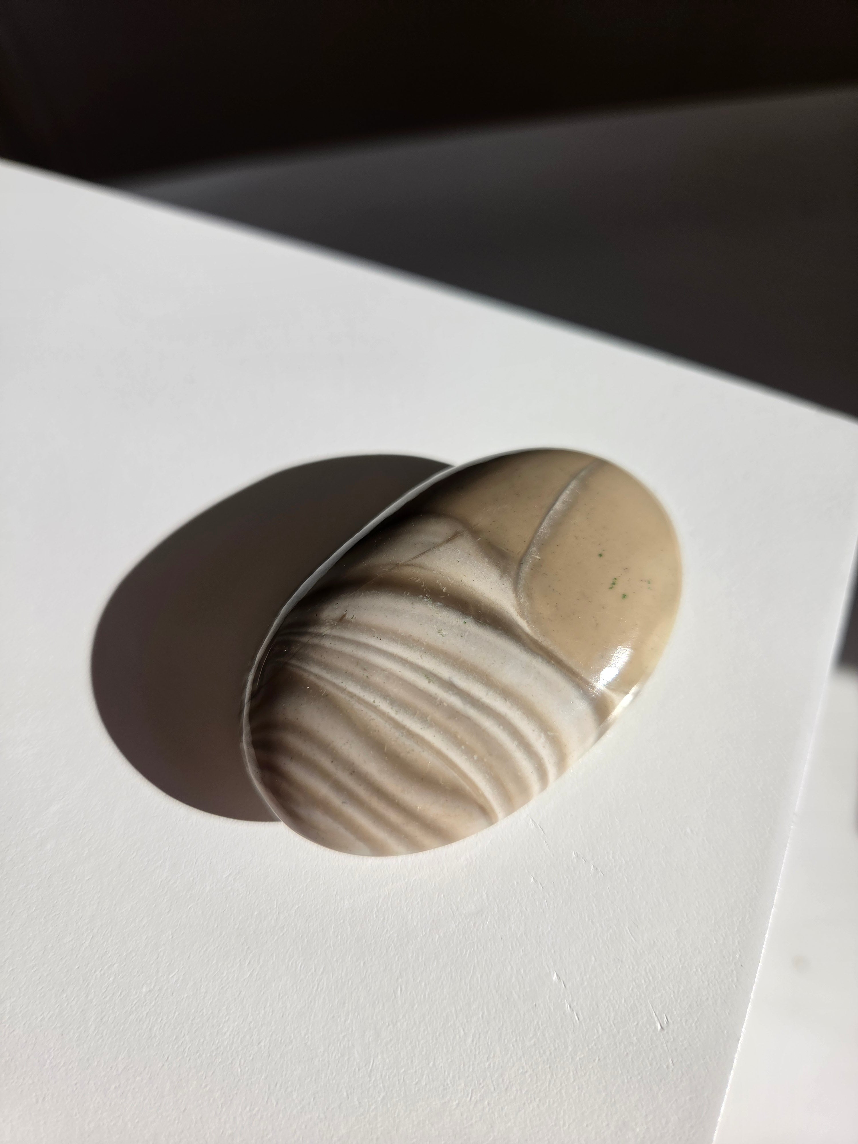 Polished Flint Palmstone 002