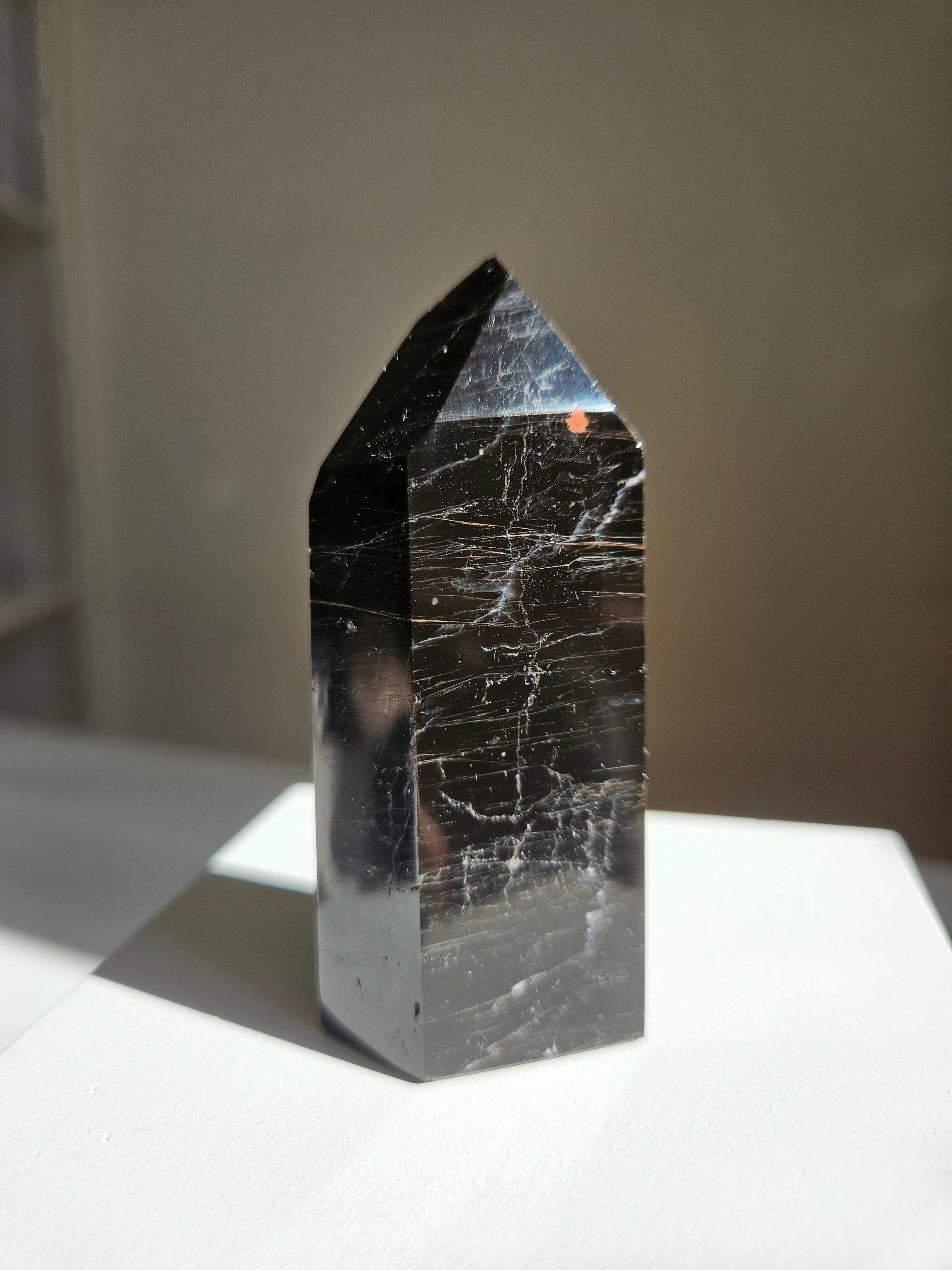 Black Tourmaline Tower 003