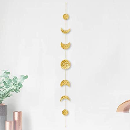 Gold Moonphase Wallhanging
