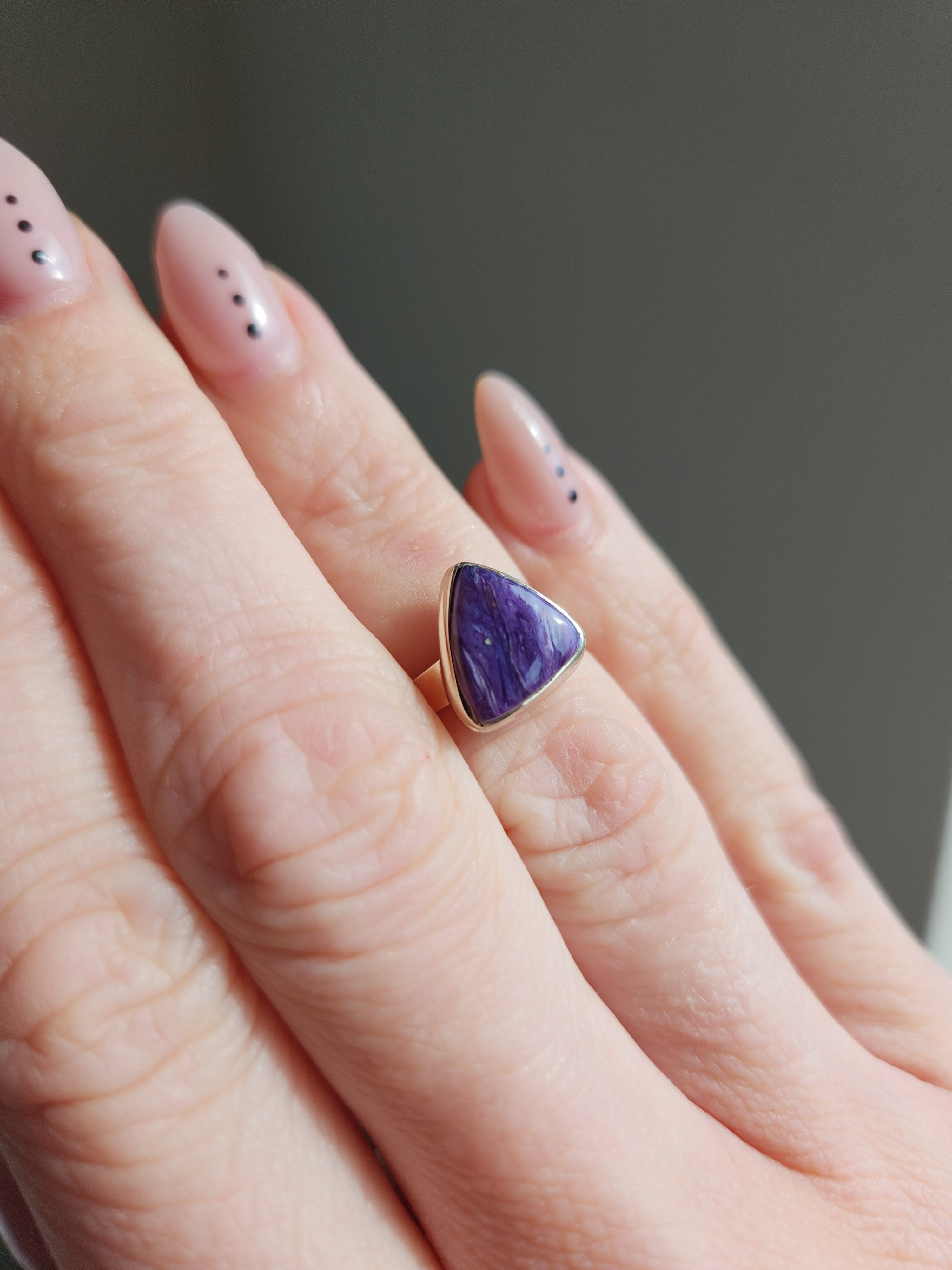 Charoite Ring 002 | size 5