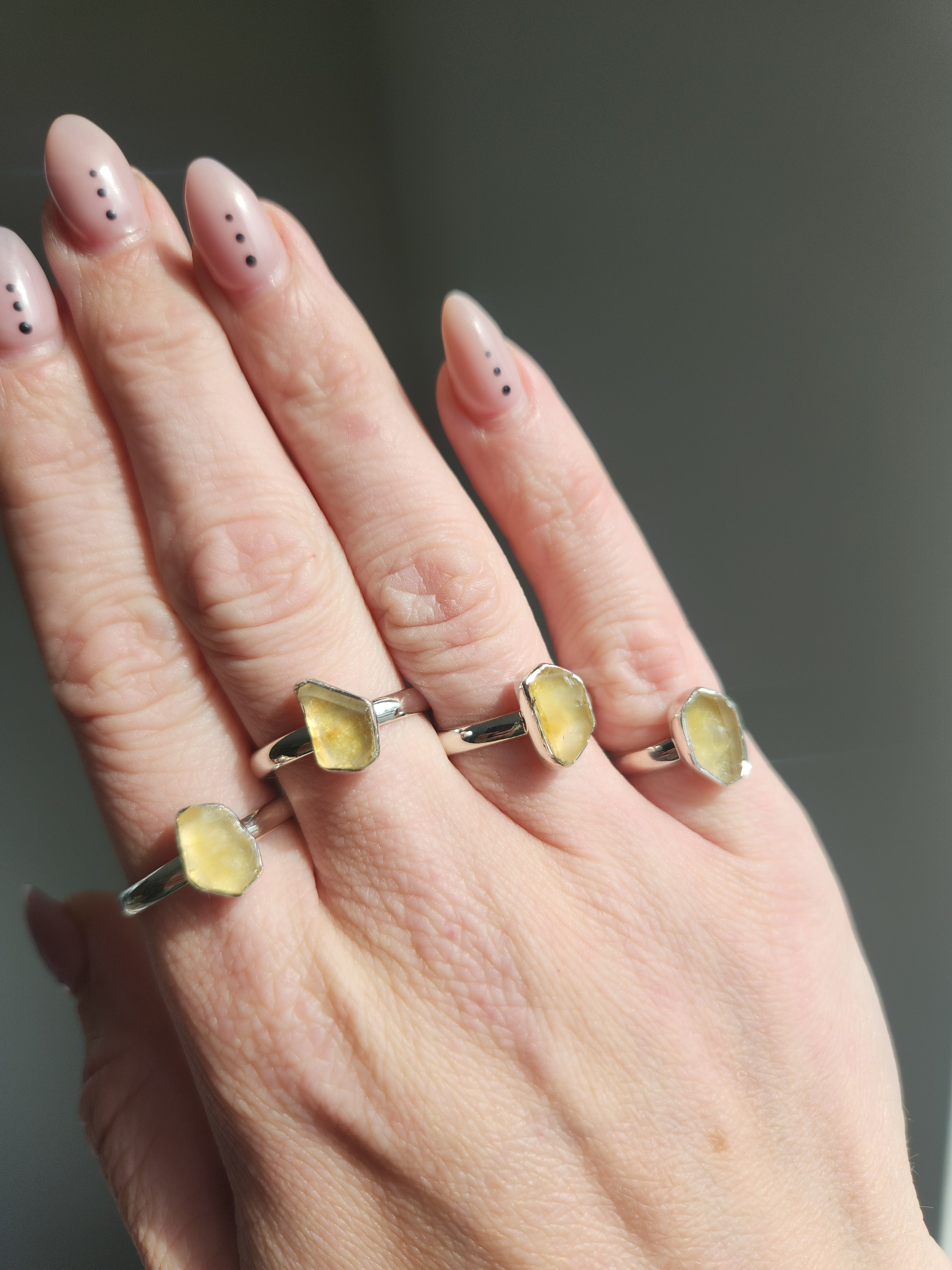 Libyan Desert Glass Ring | Select your piece