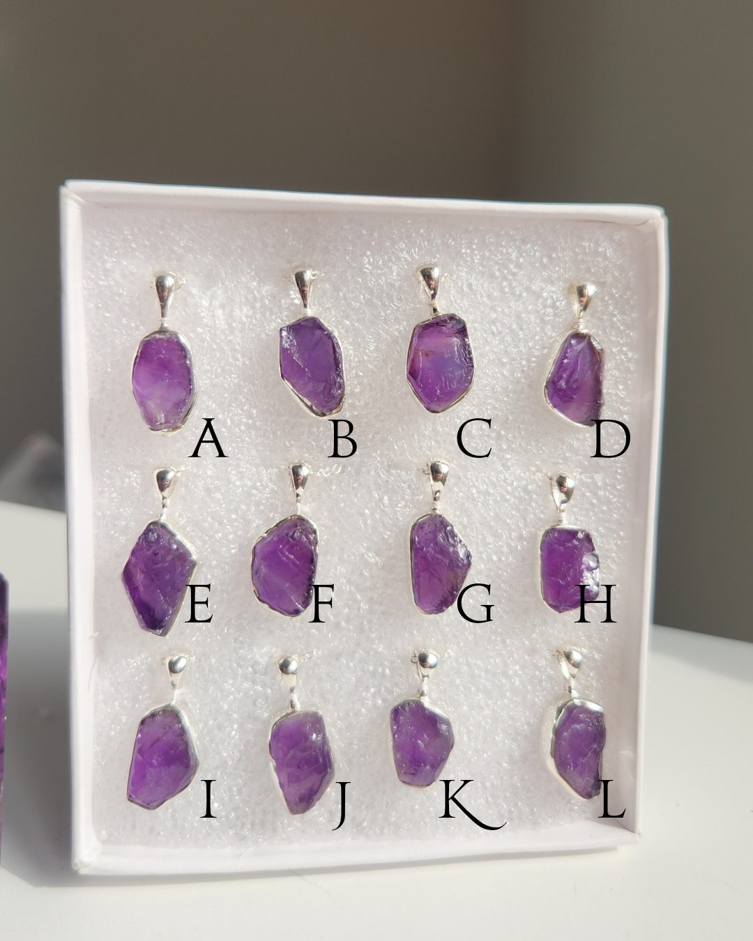 Amethyst Raw Necklace | Select your piece