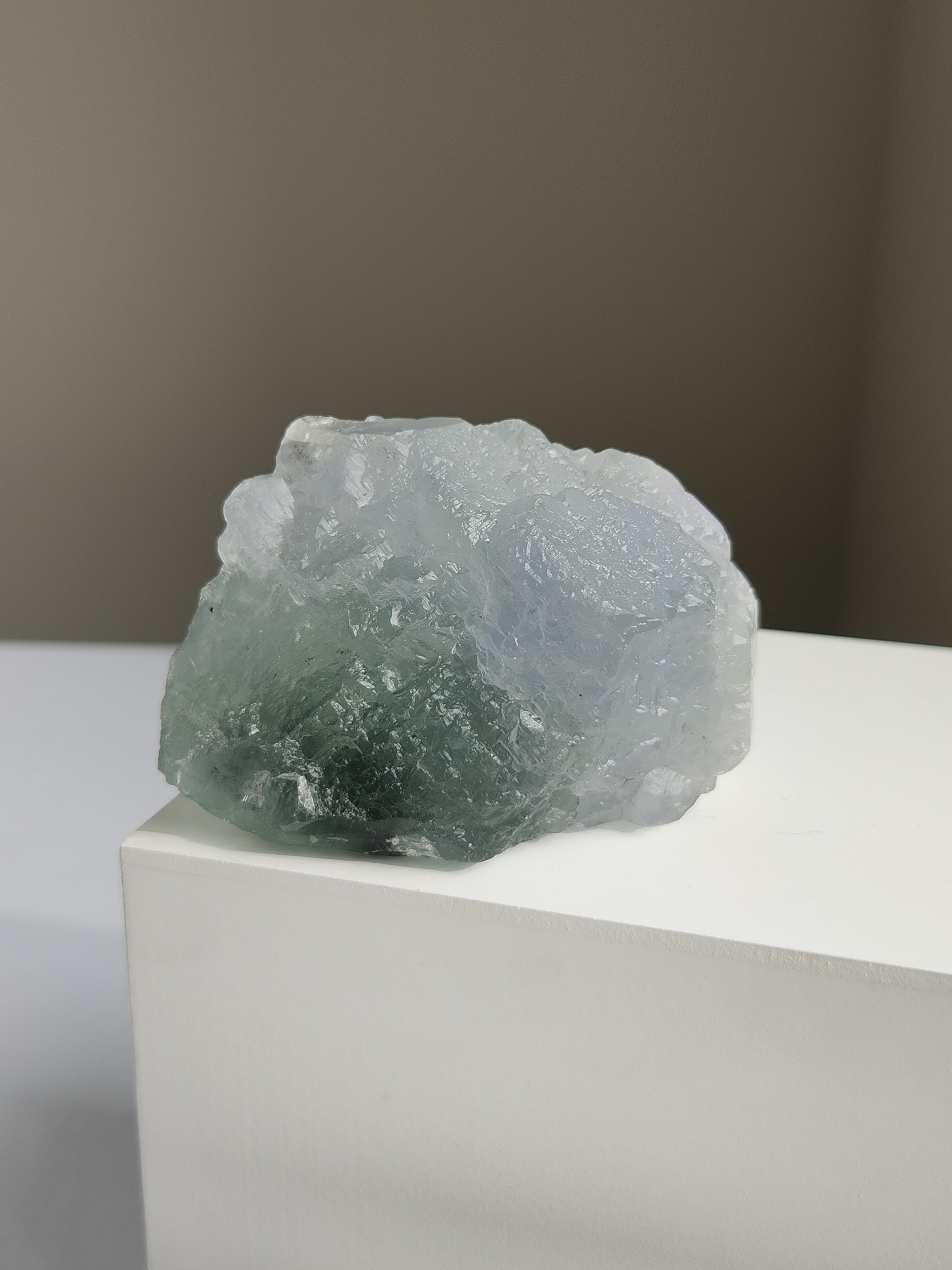 Hydroetched Bicolor Fluorite 008
