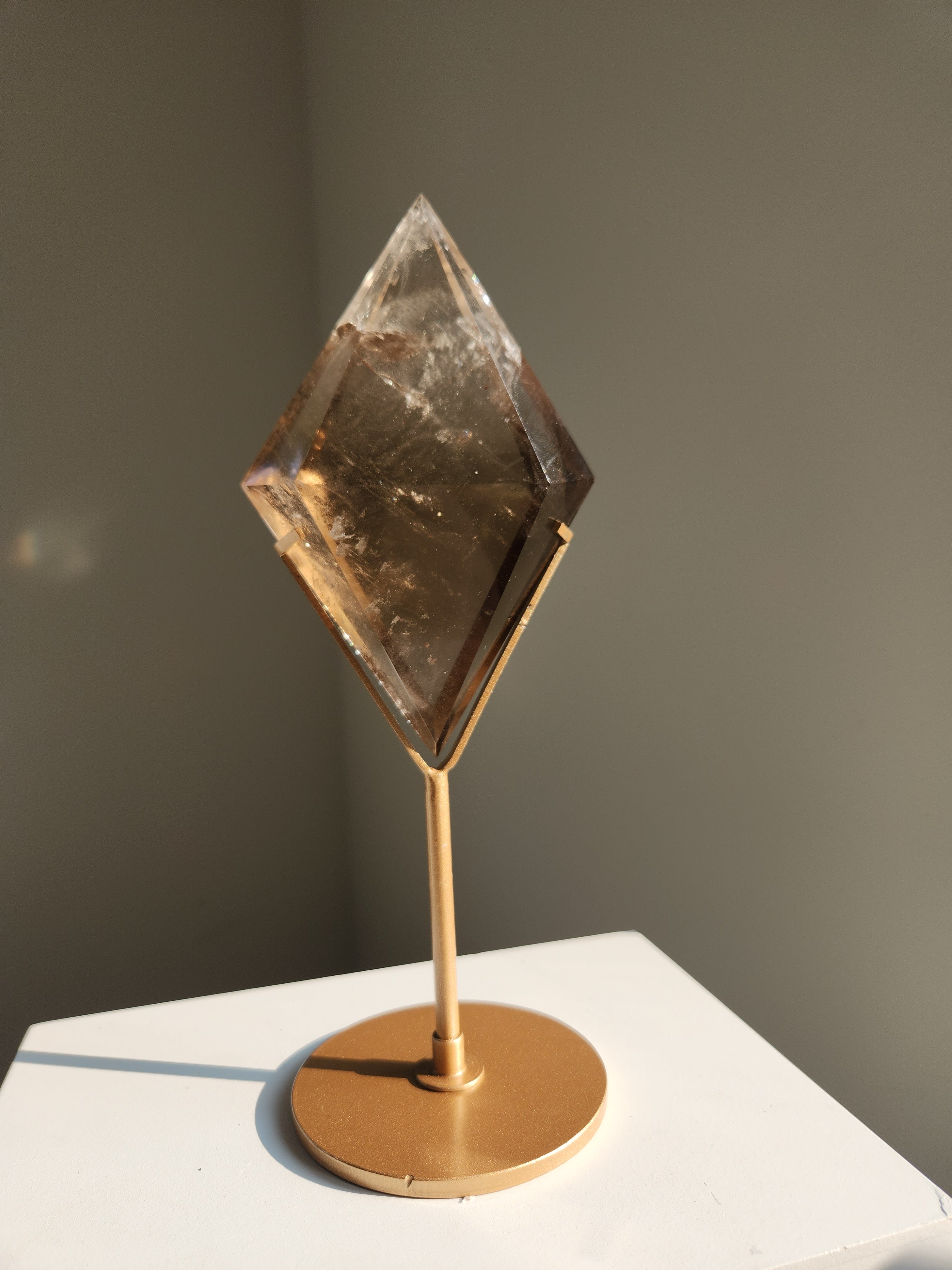 Smoky Quartz Diamond 002