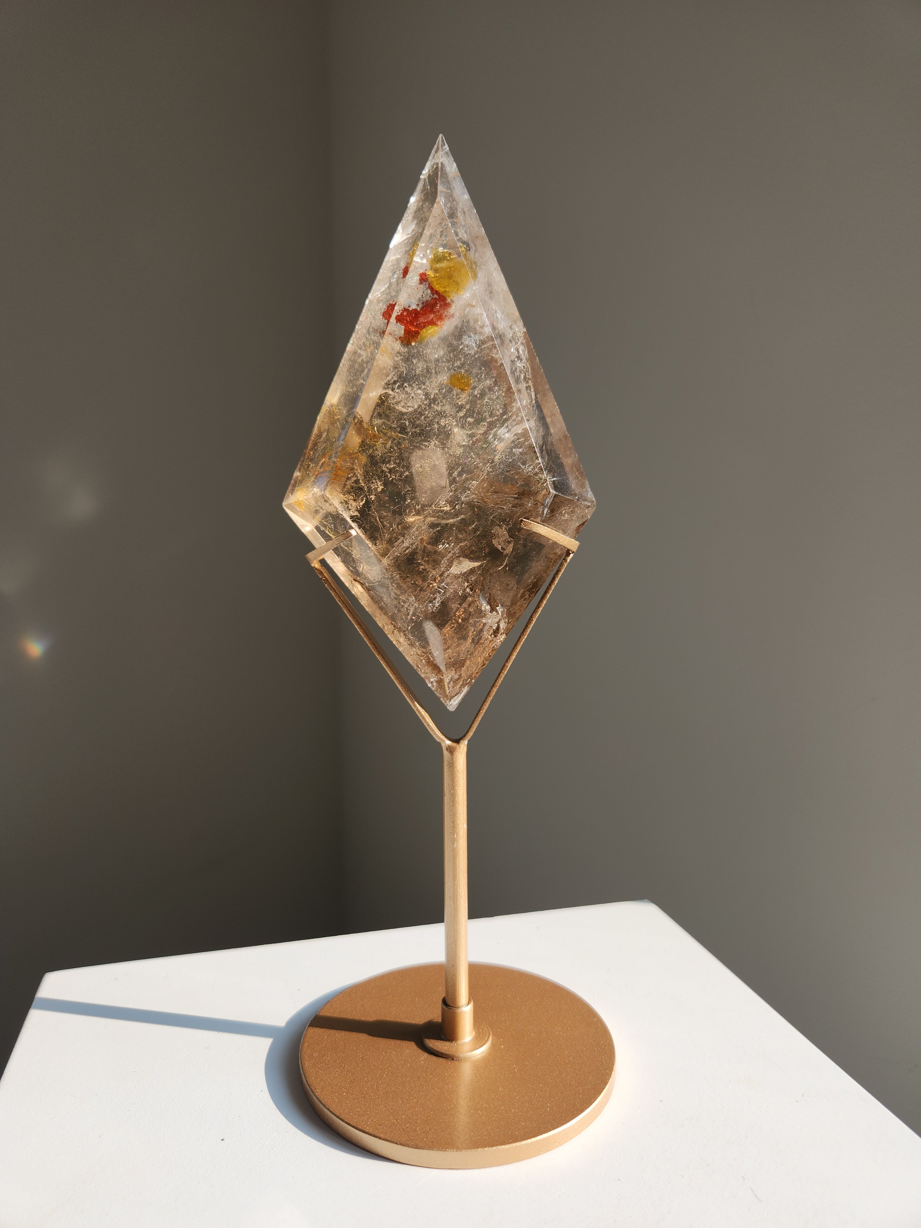 Smoky Quartz Diamond 004