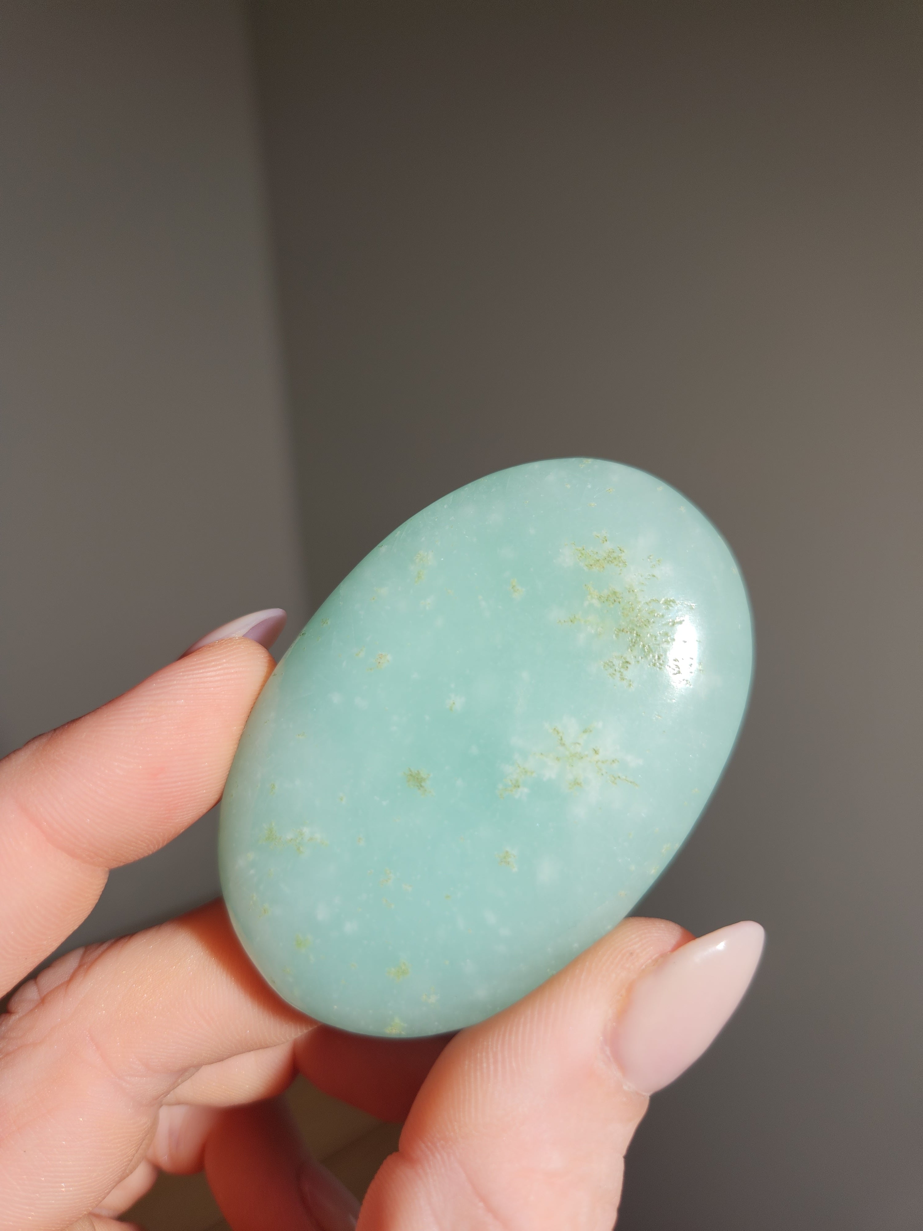 Hemimorphite Palmstone 002