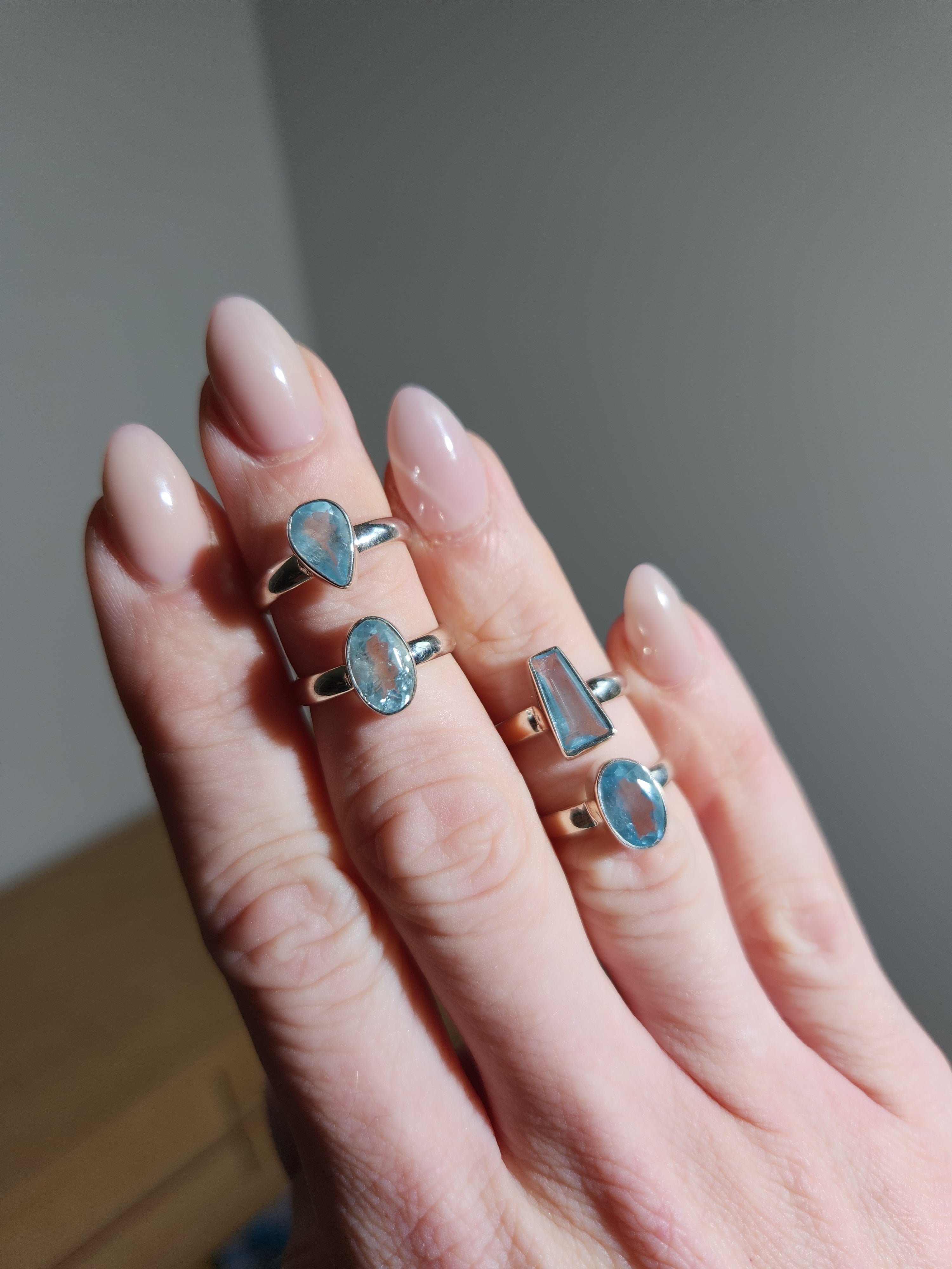 Aquamarine Rings | size 6