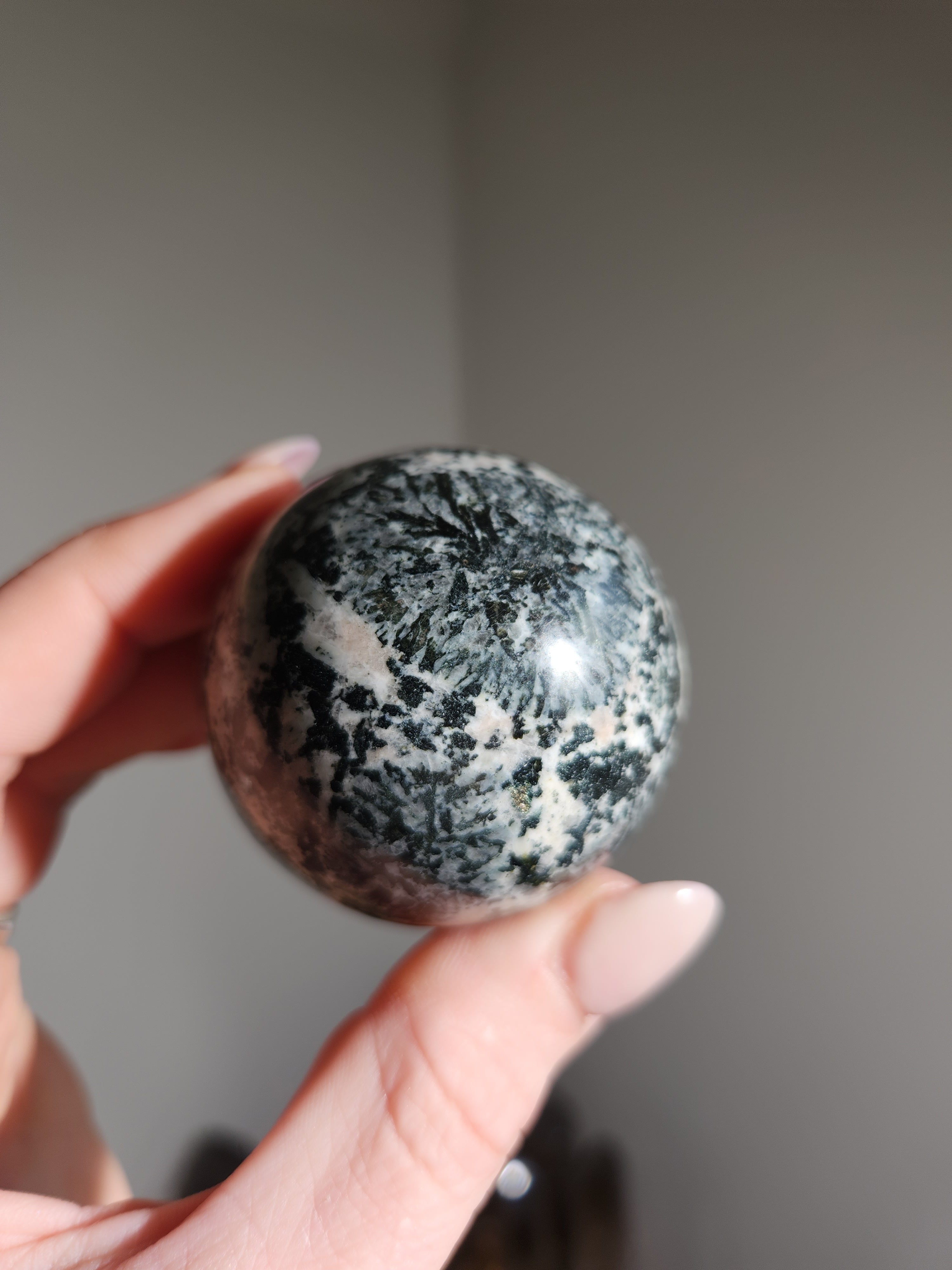 Orbicular Jasper Sphere 003