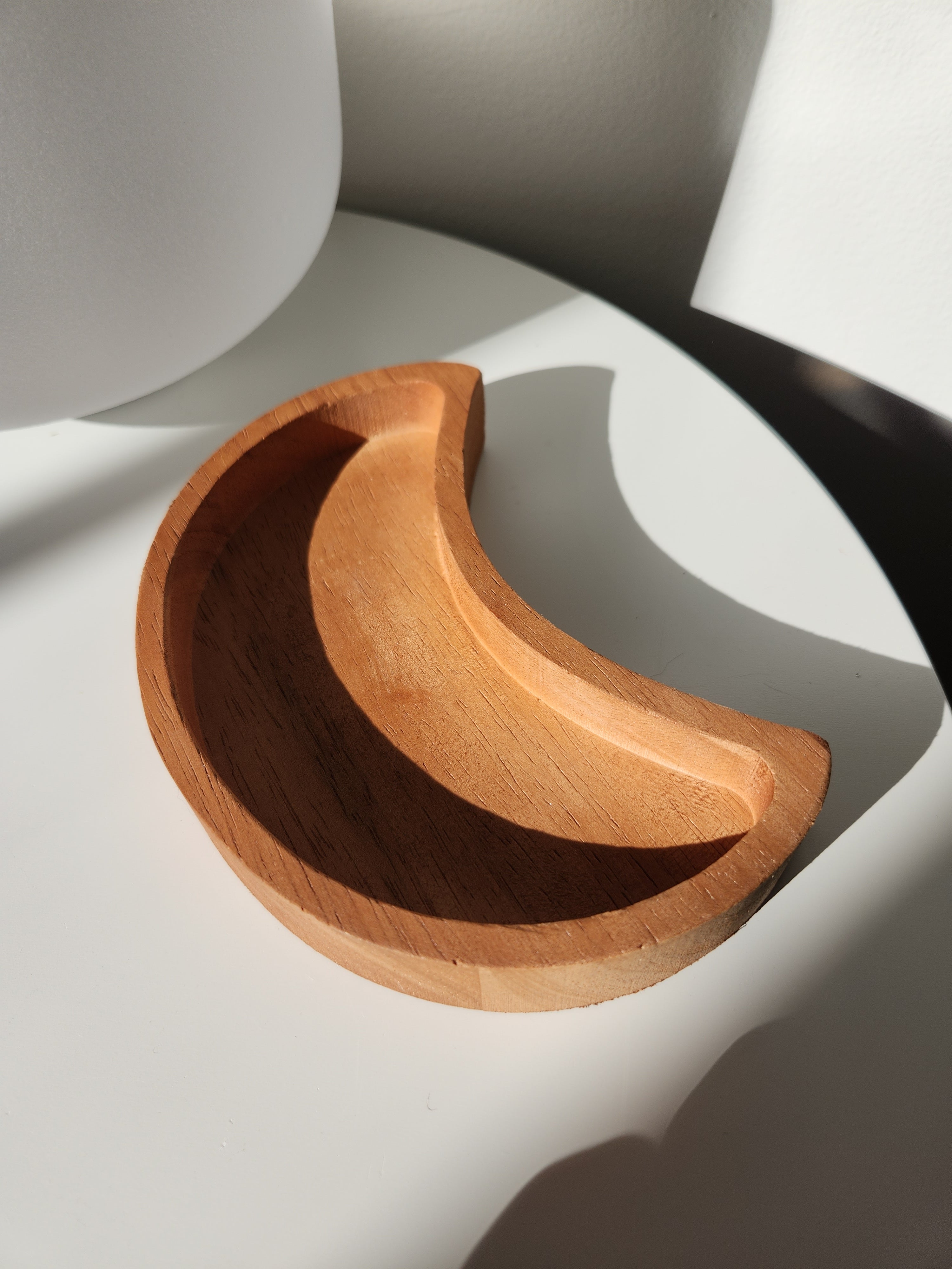 Wooden Moon Dish