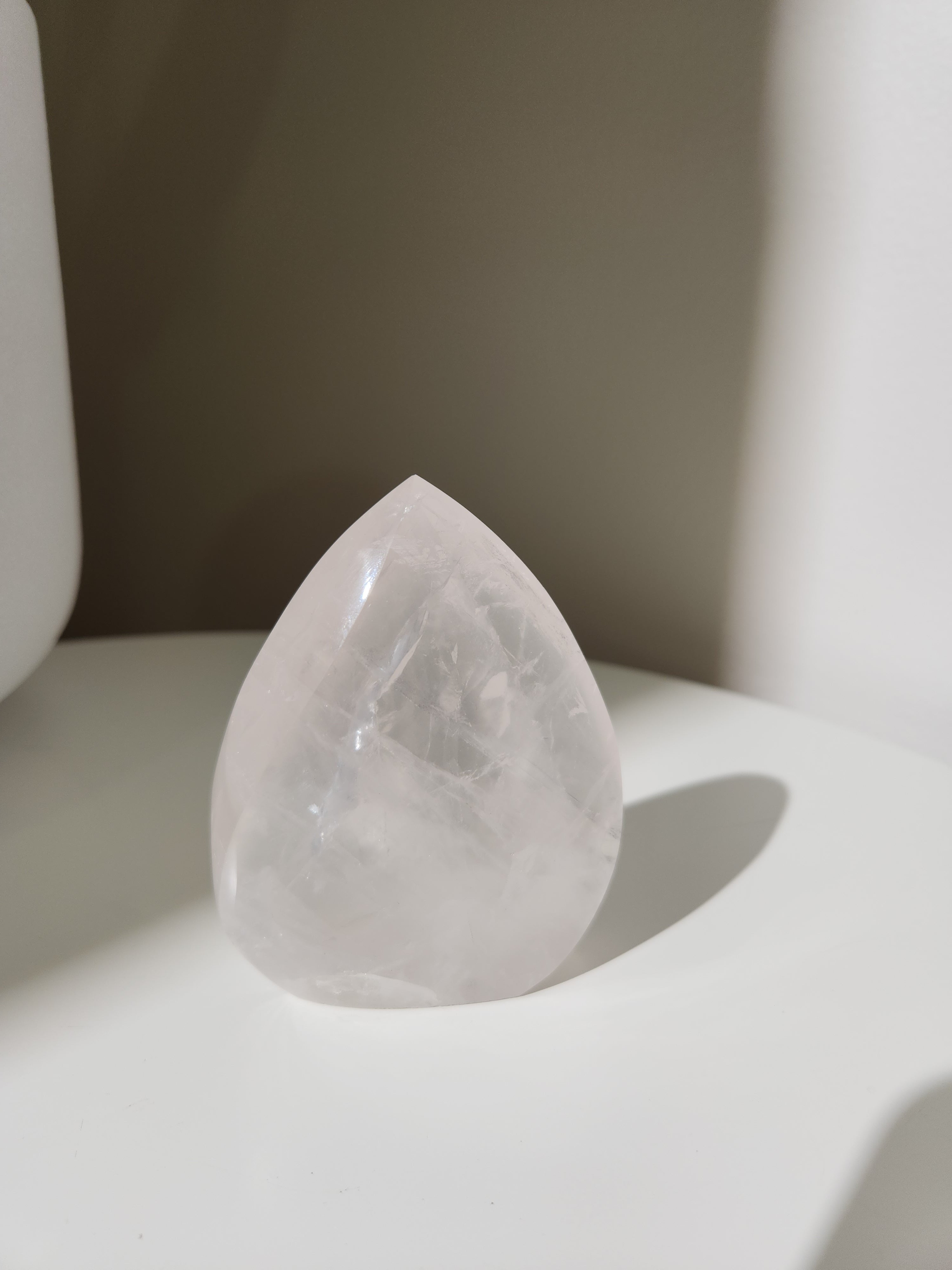 Girasol Rose Quartz Flame 001