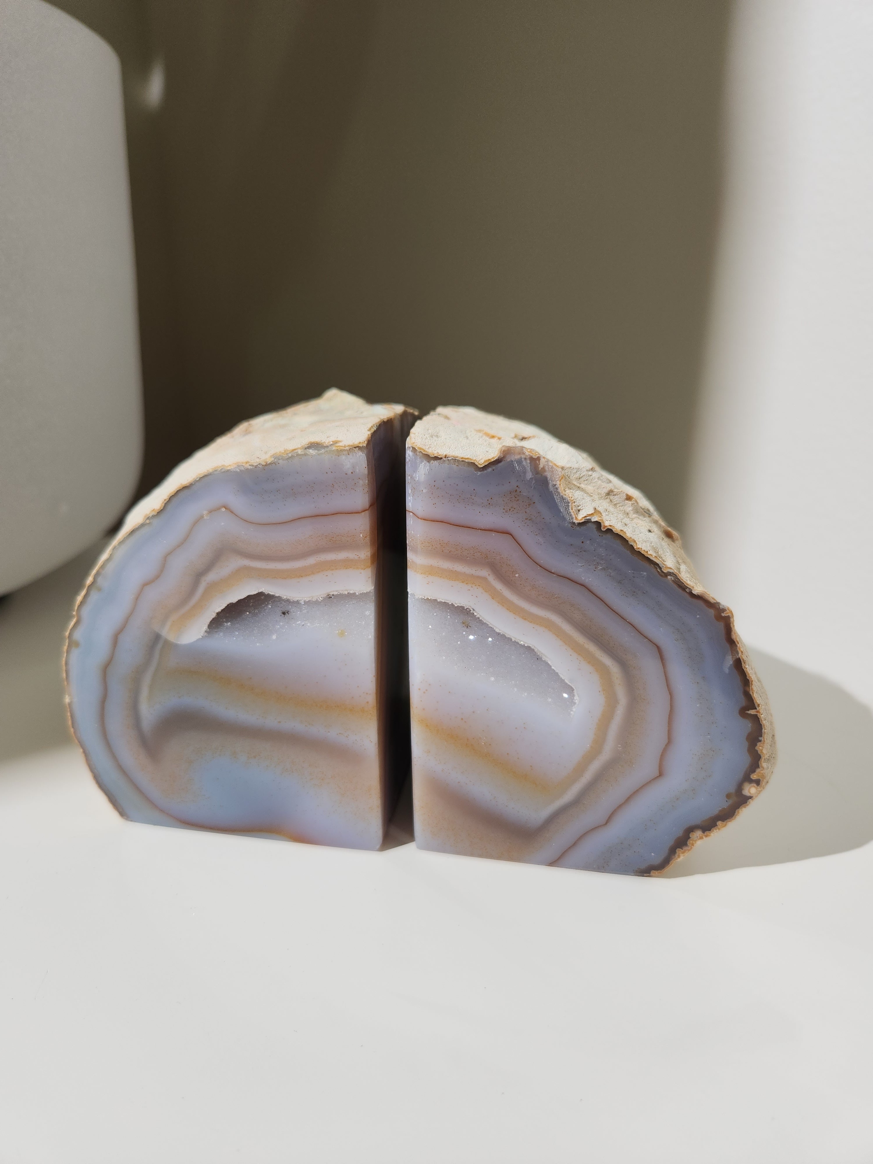 Agate Bookends 004