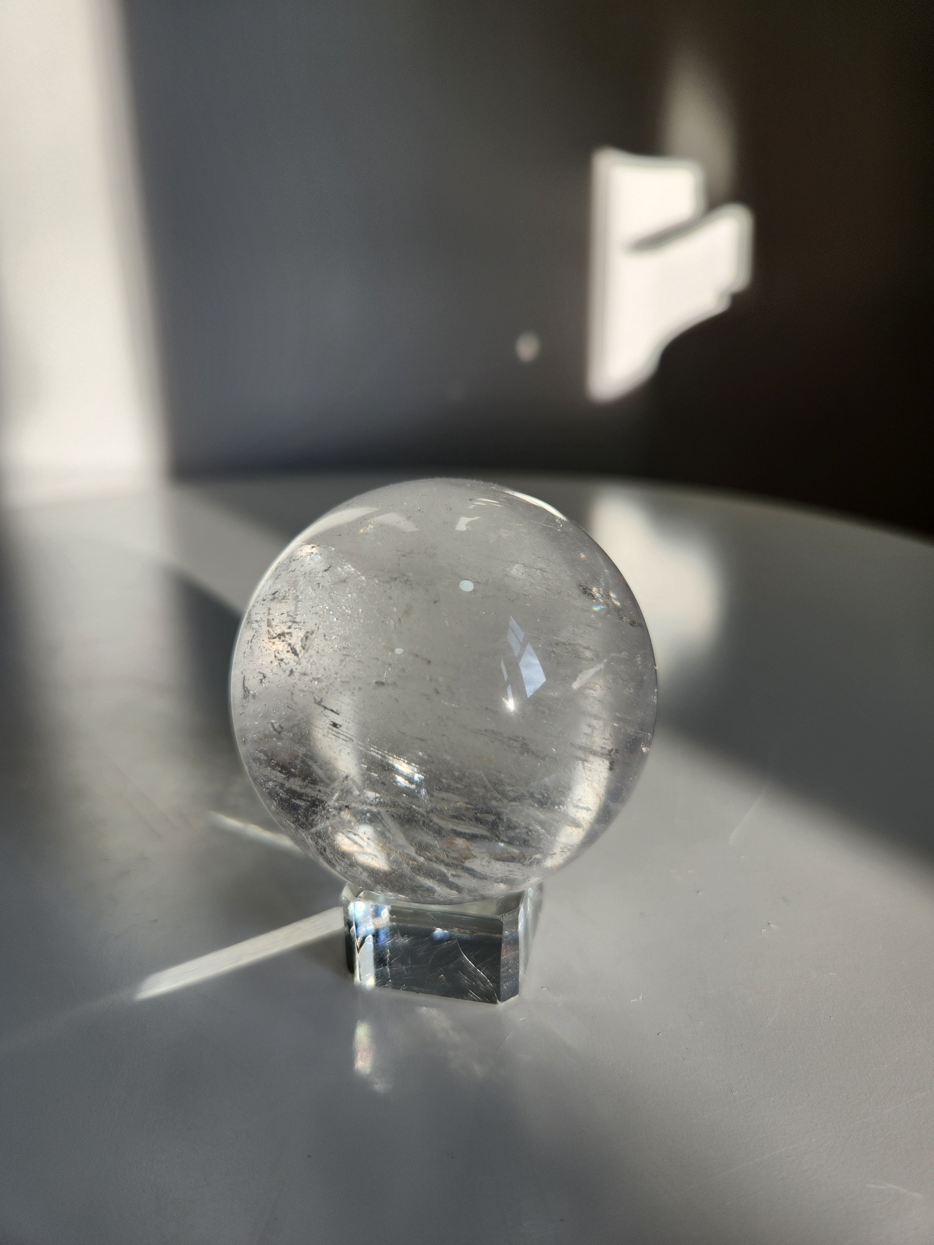 Lemurian Quartz Sphere 004