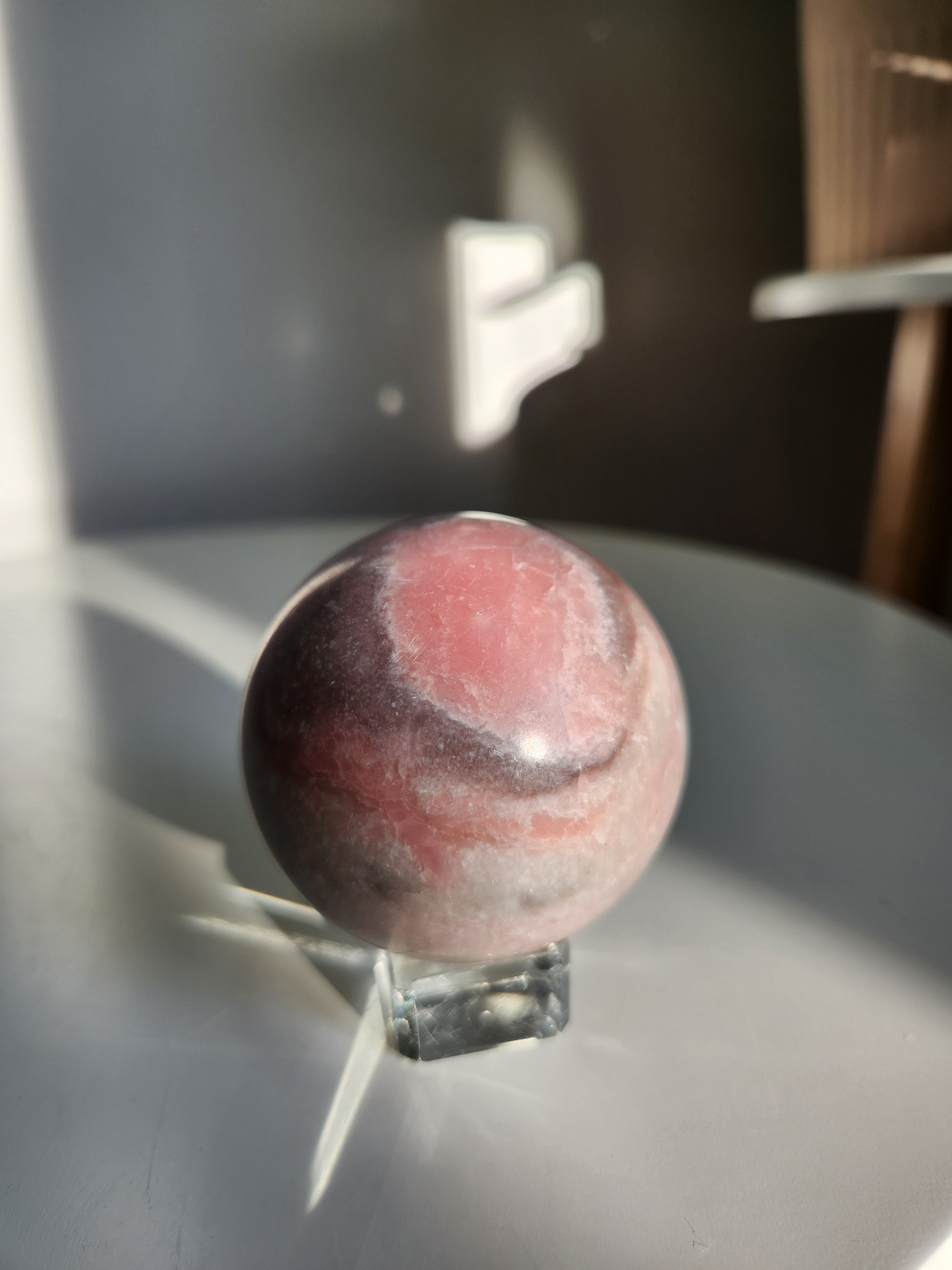 Pink Opal Sphere 003