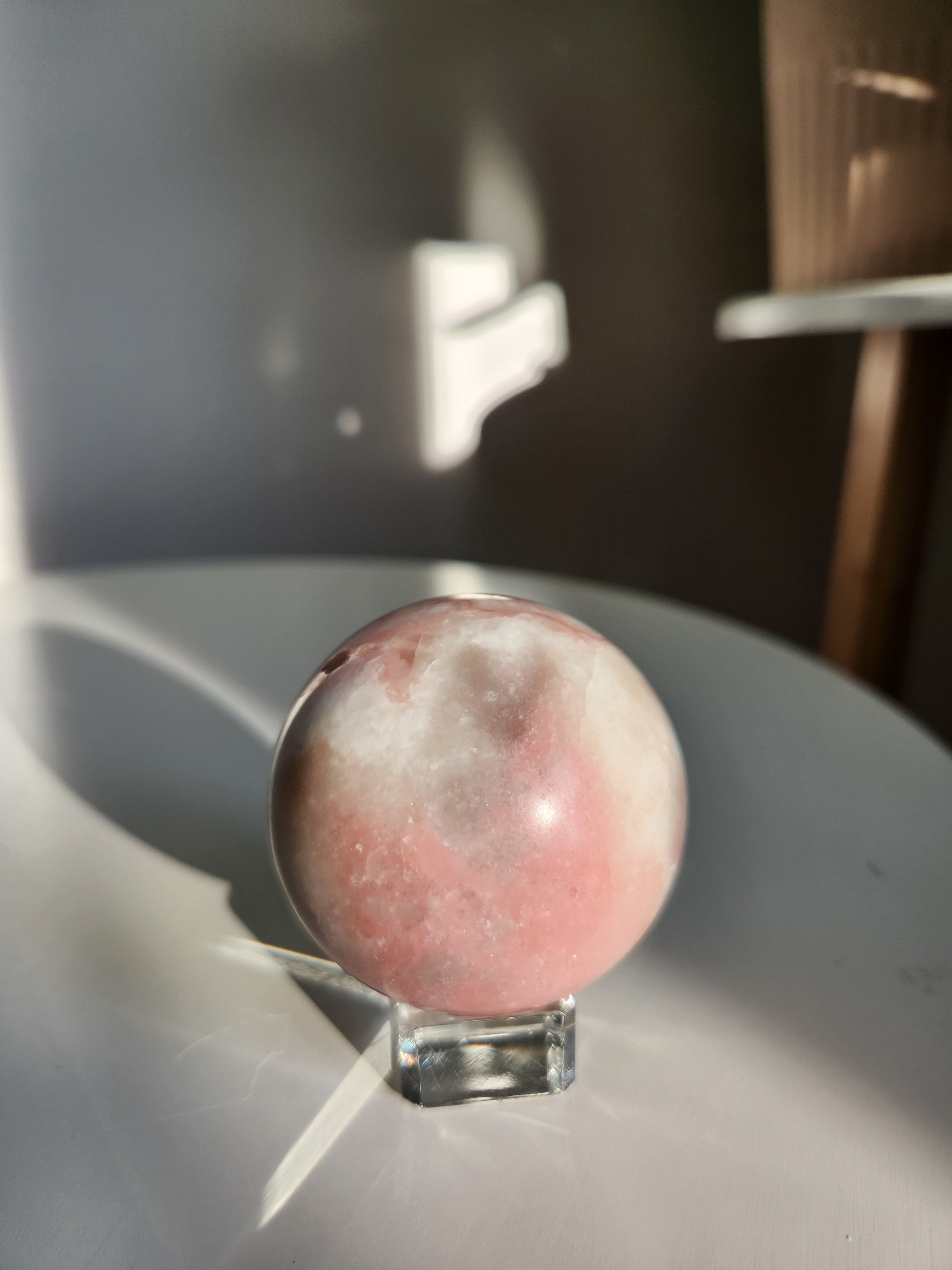 Pink Opal Sphere 005