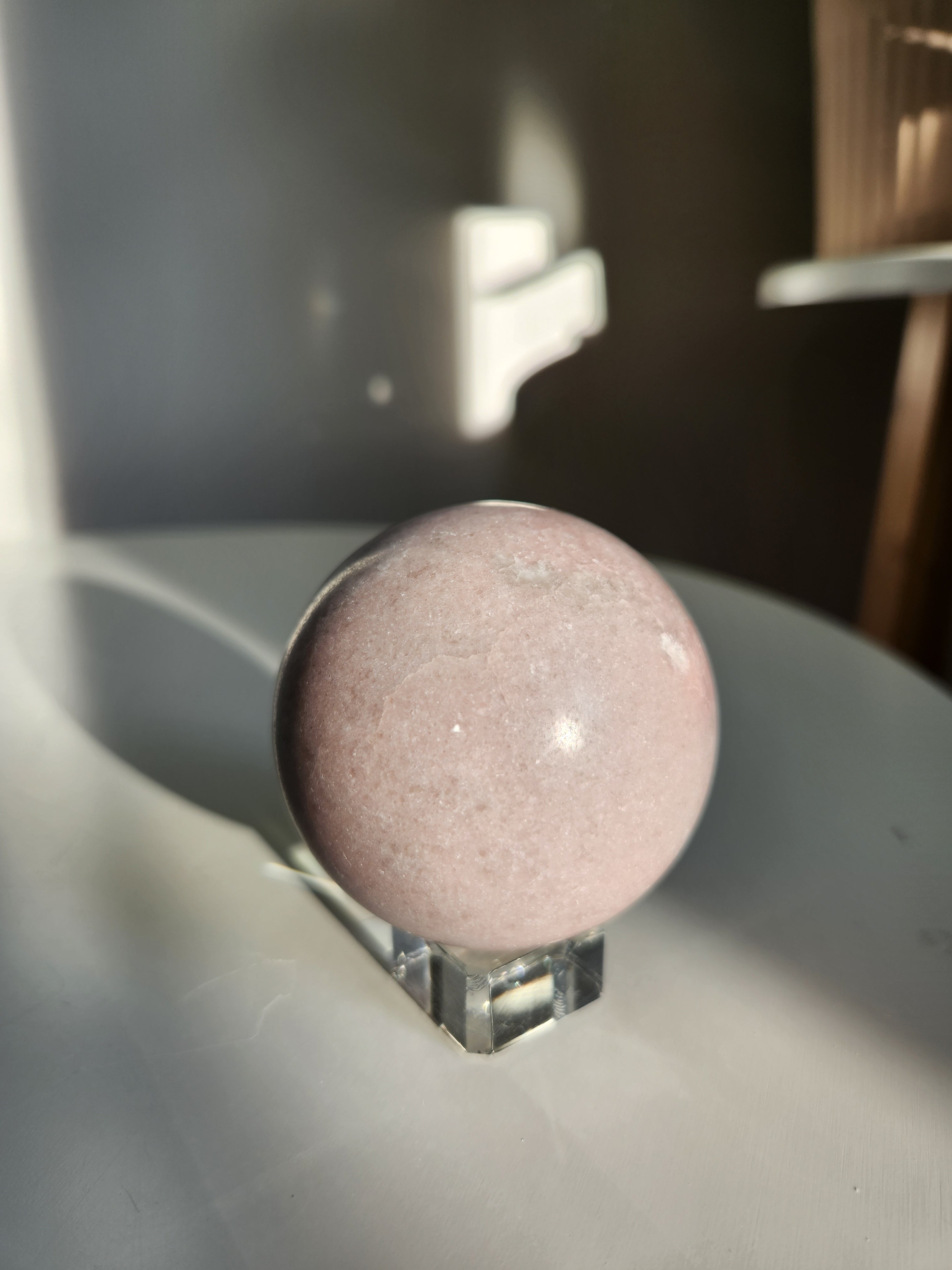 Pink Opal Sphere 008