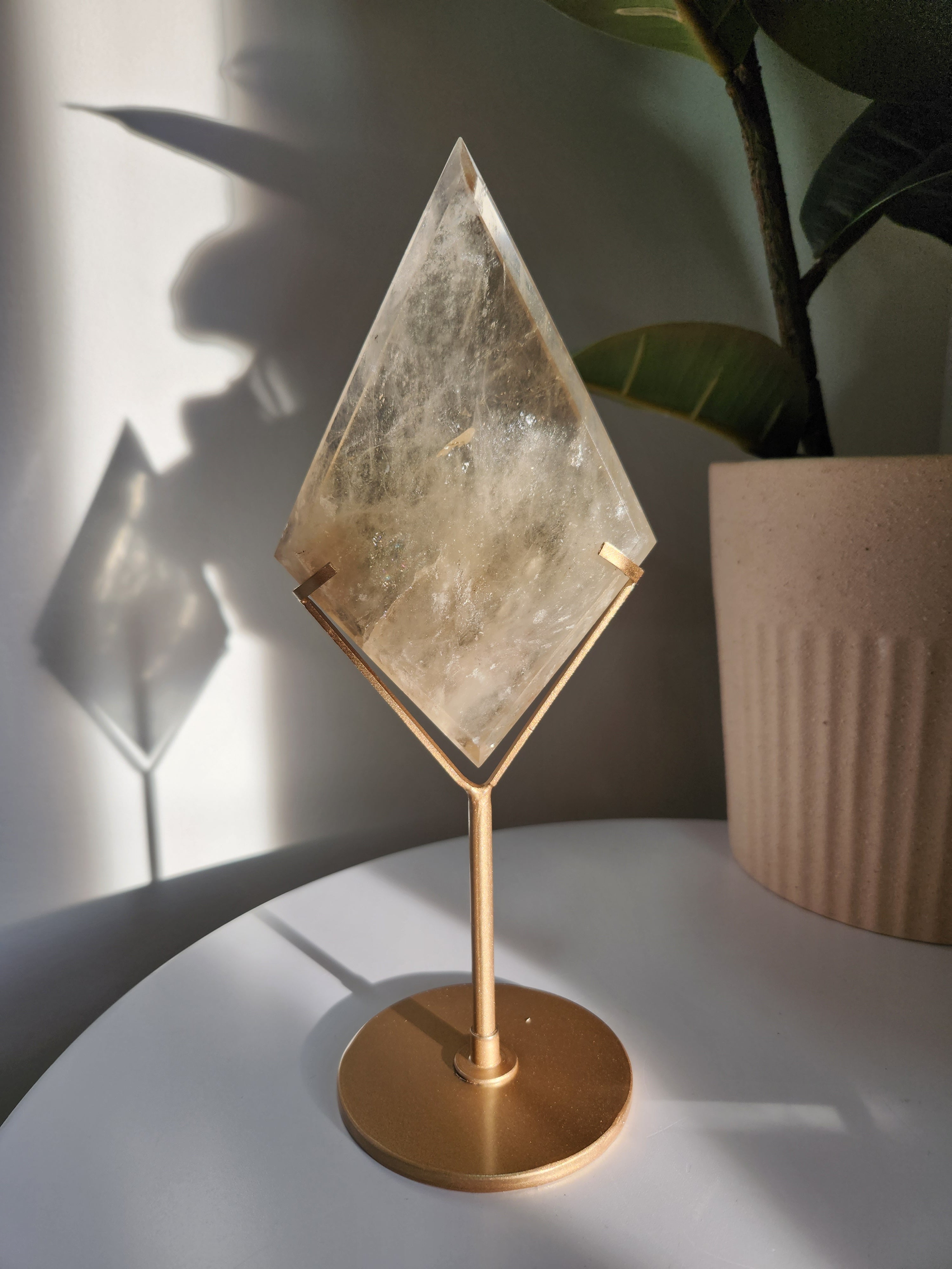 Smoky Quartz Diamond 001
