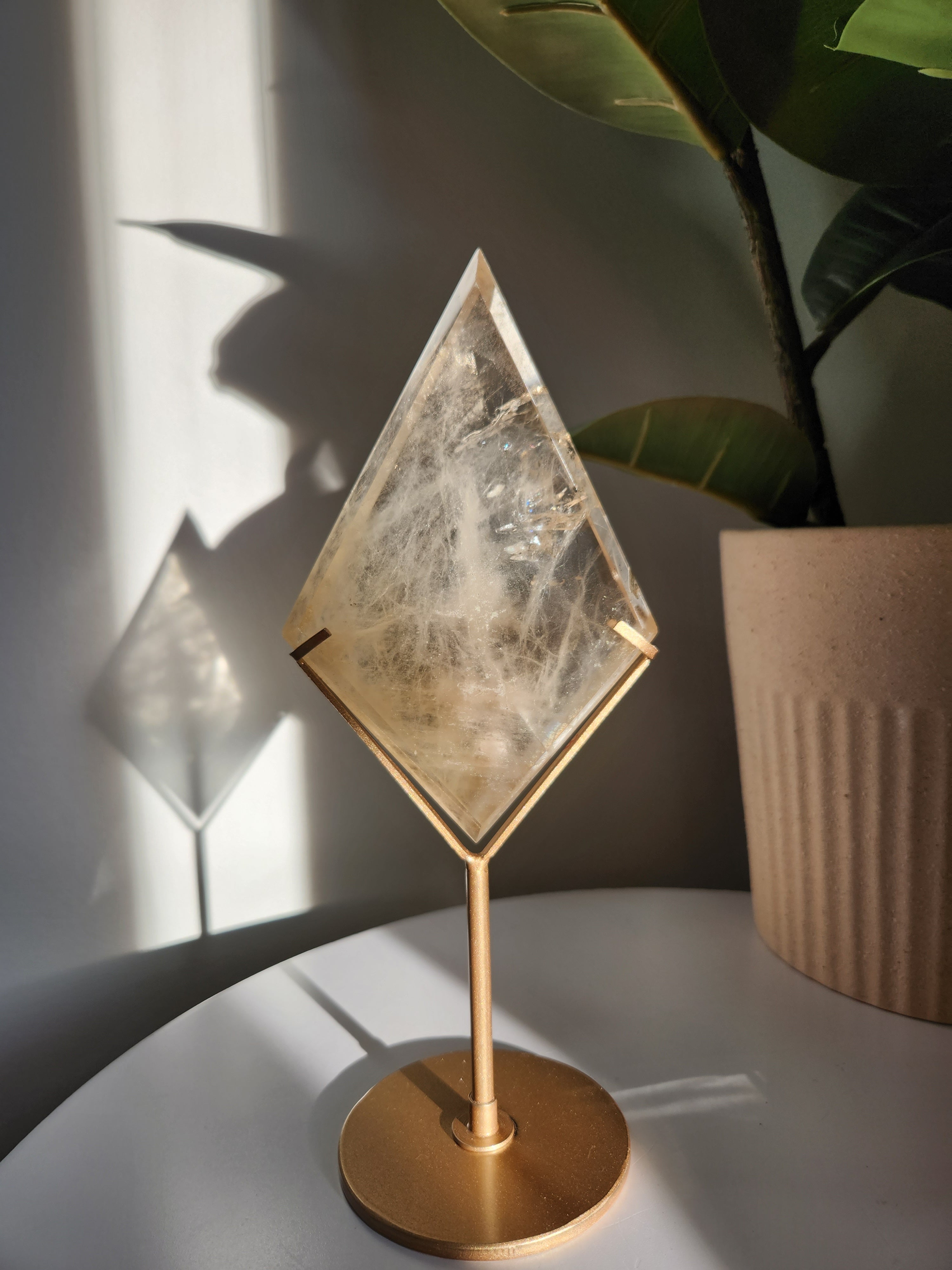 Smoky Quartz Diamond 003