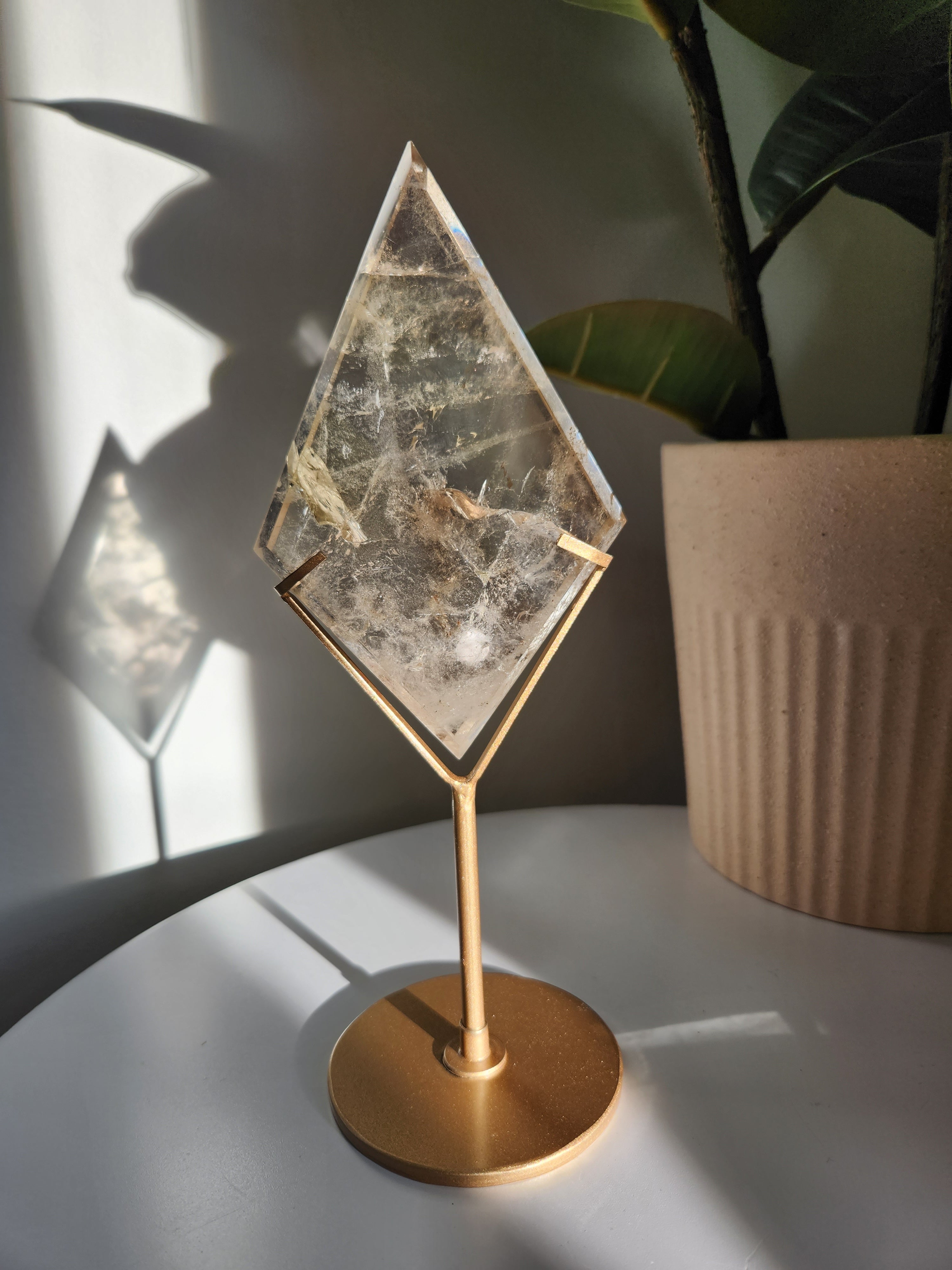 Smoky Quartz Diamond 008