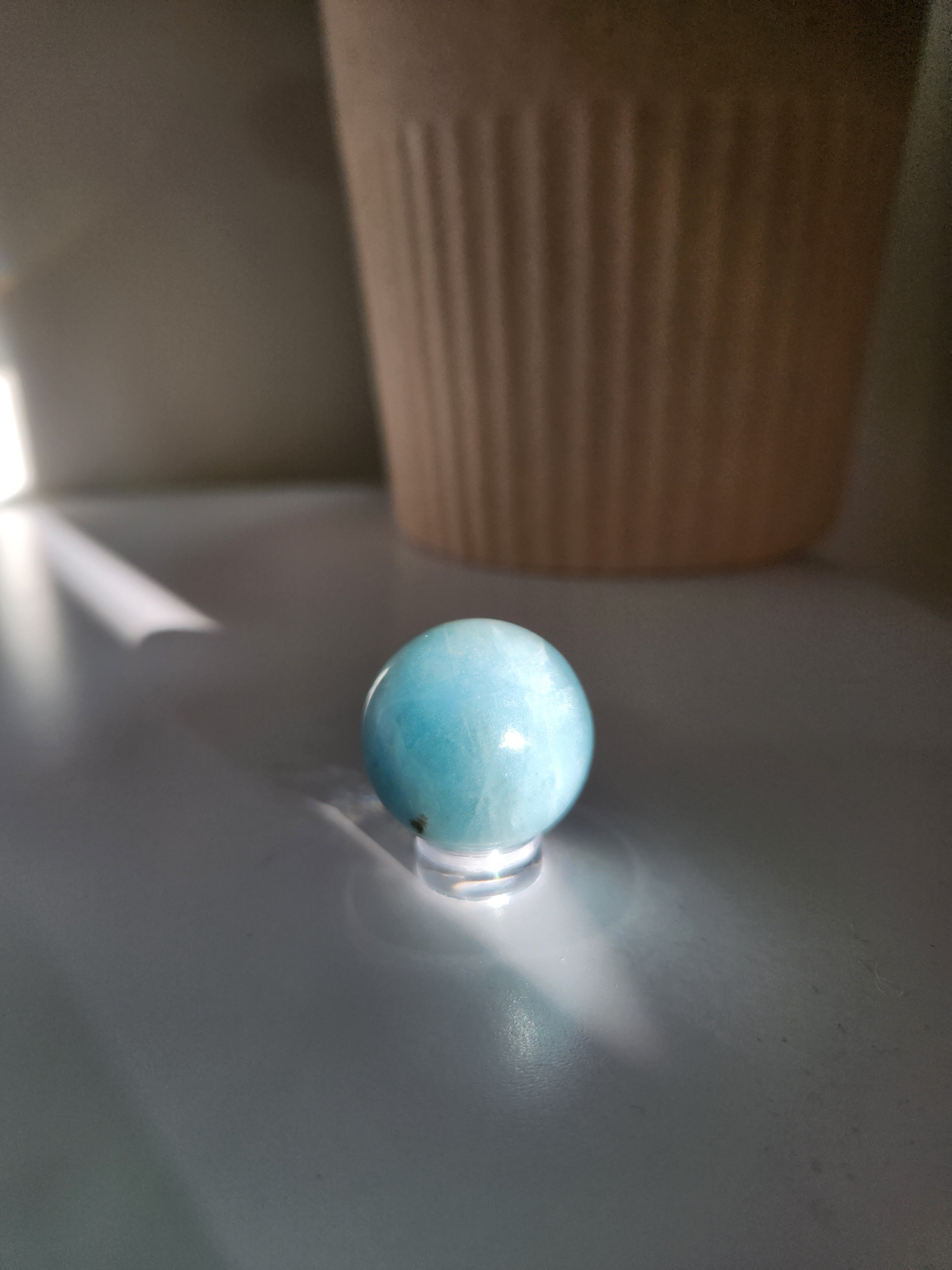 Aquamarine Sphere 001