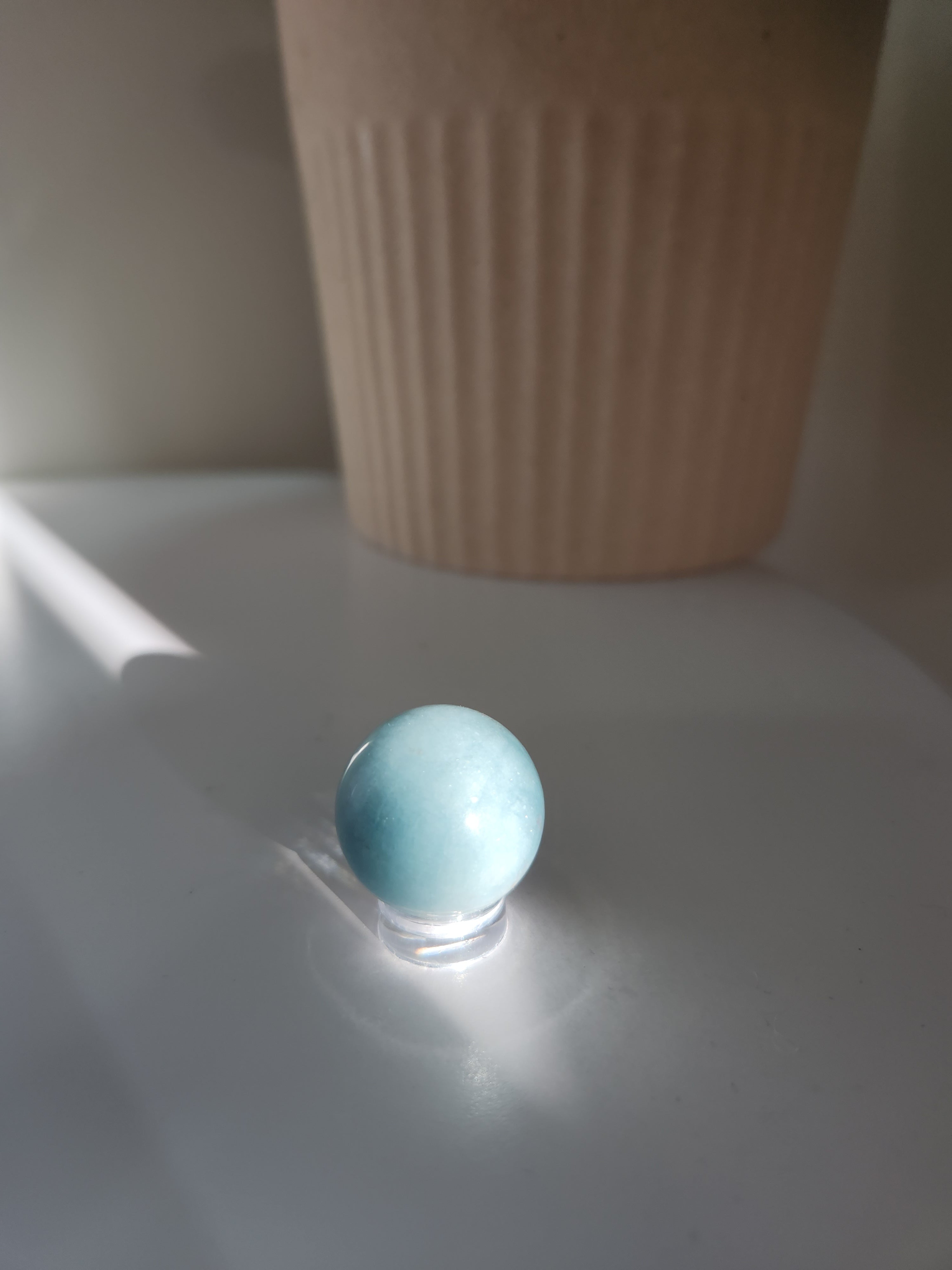 Aquamarine Sphere 004