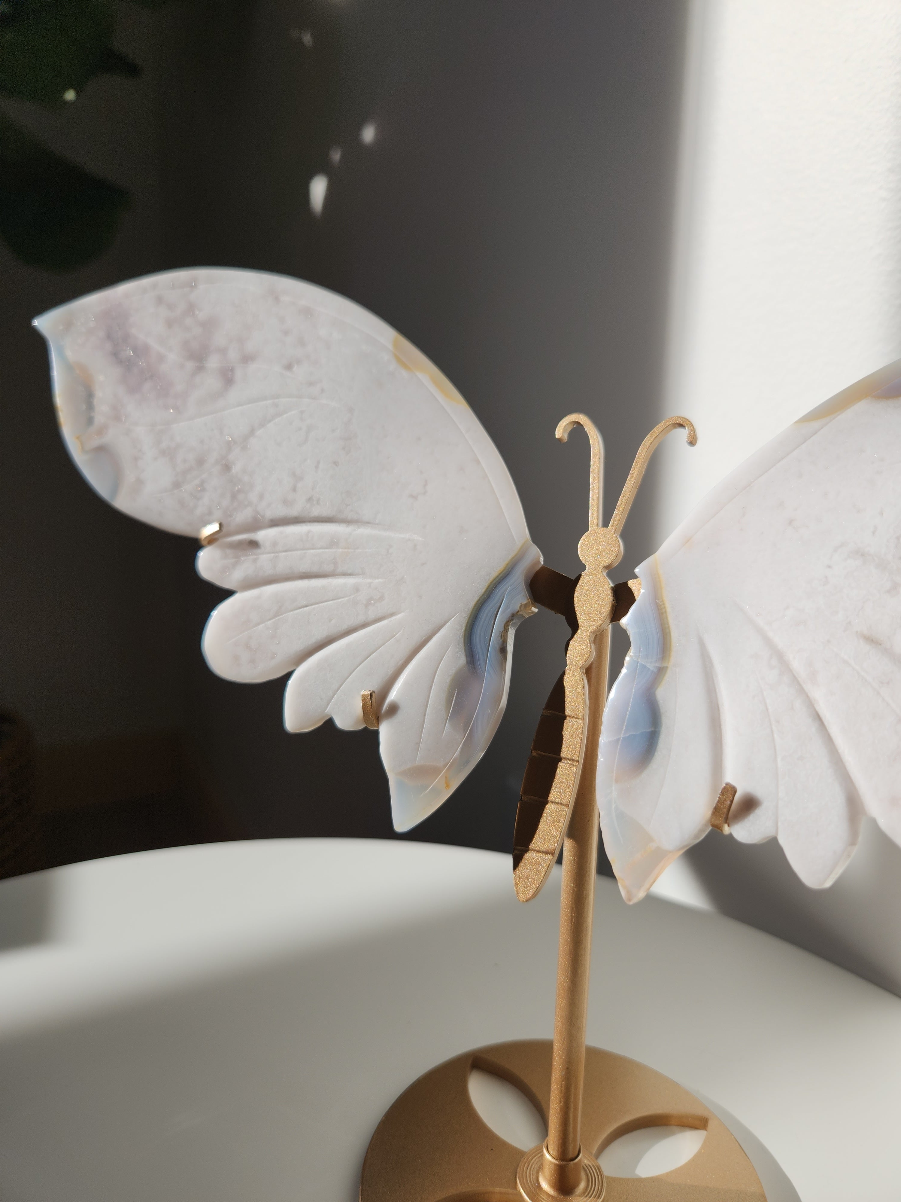 Flower Agate Butterfly 001