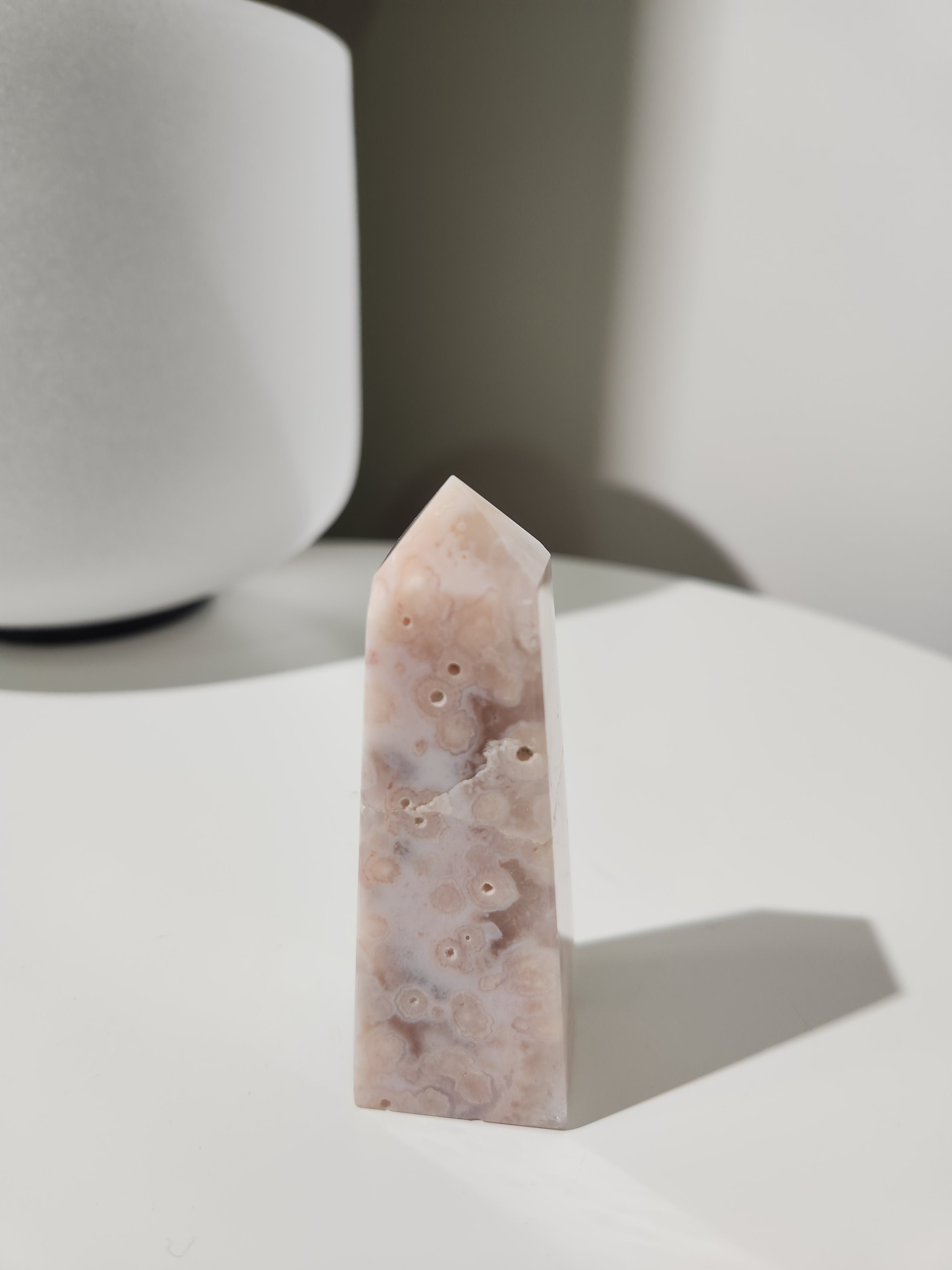 Flower Agate Tower 008