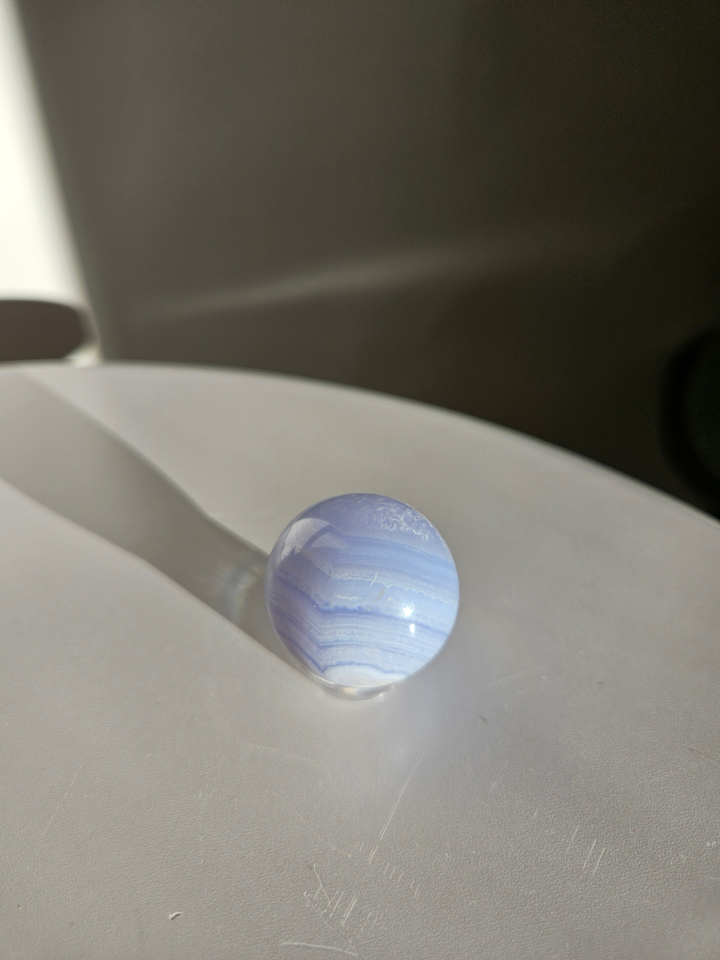 Blue Lace Agate Sphere 003