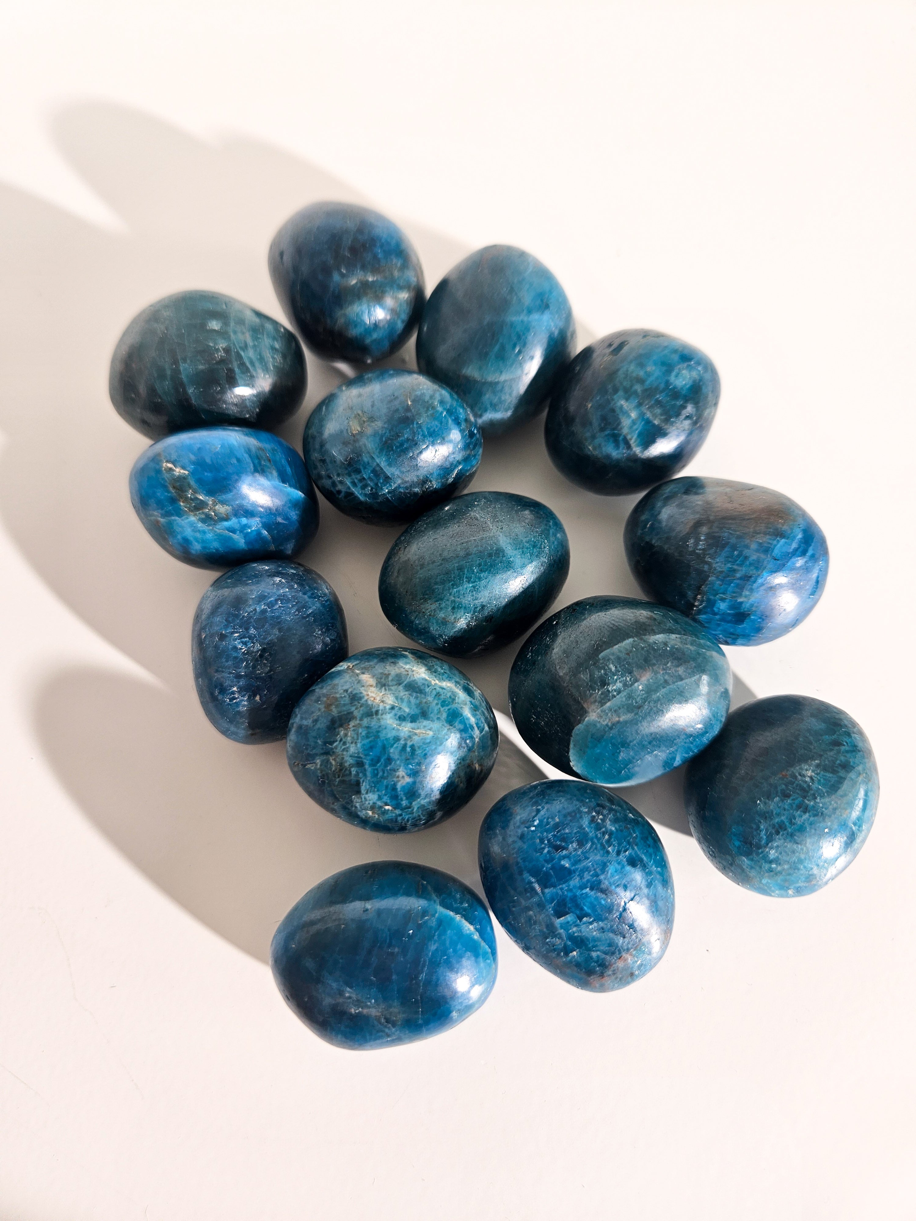 Blue Apatite Tumble