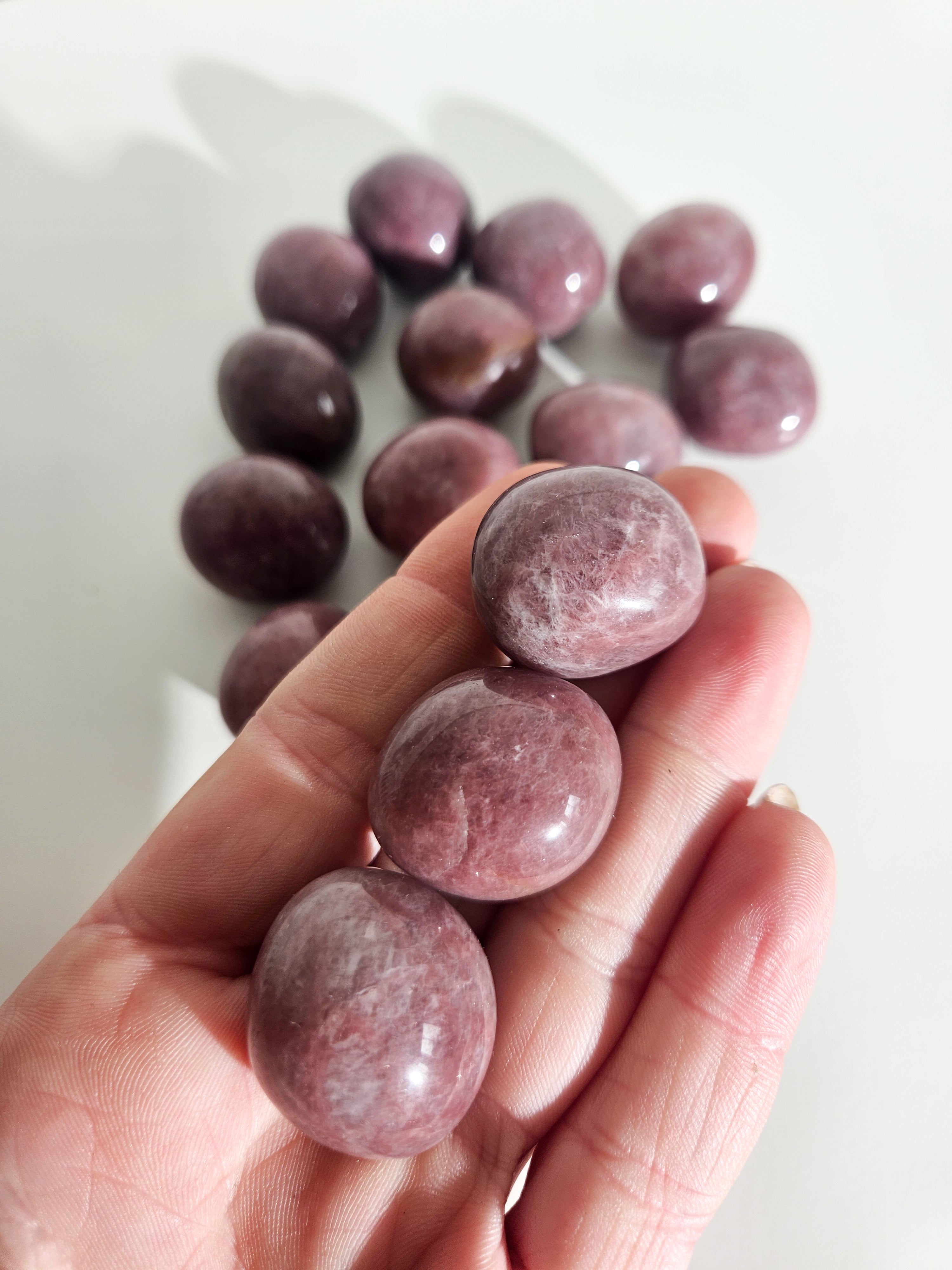 Pink Lepidolite Tumble