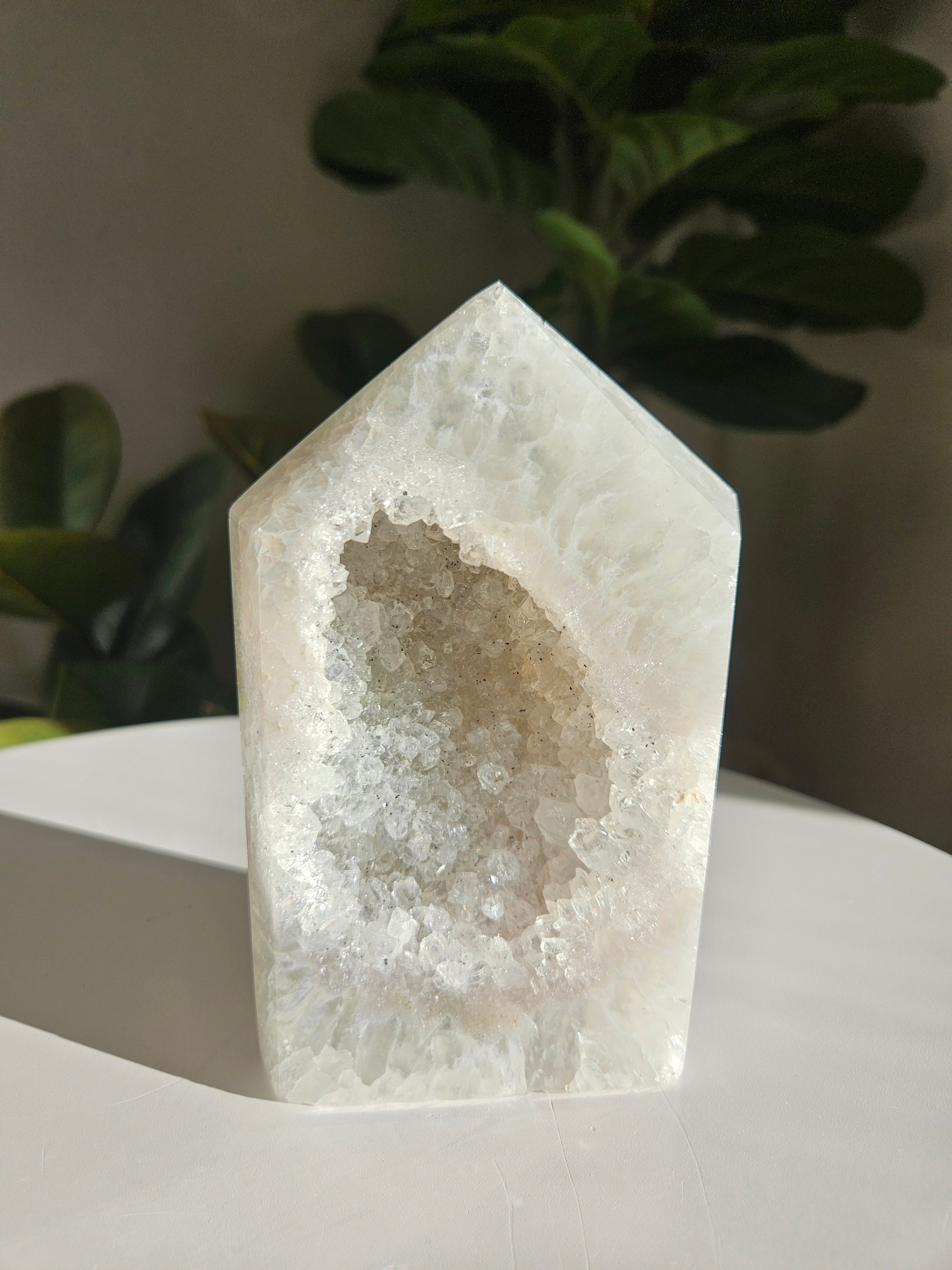 Druzy Agate Tower 003