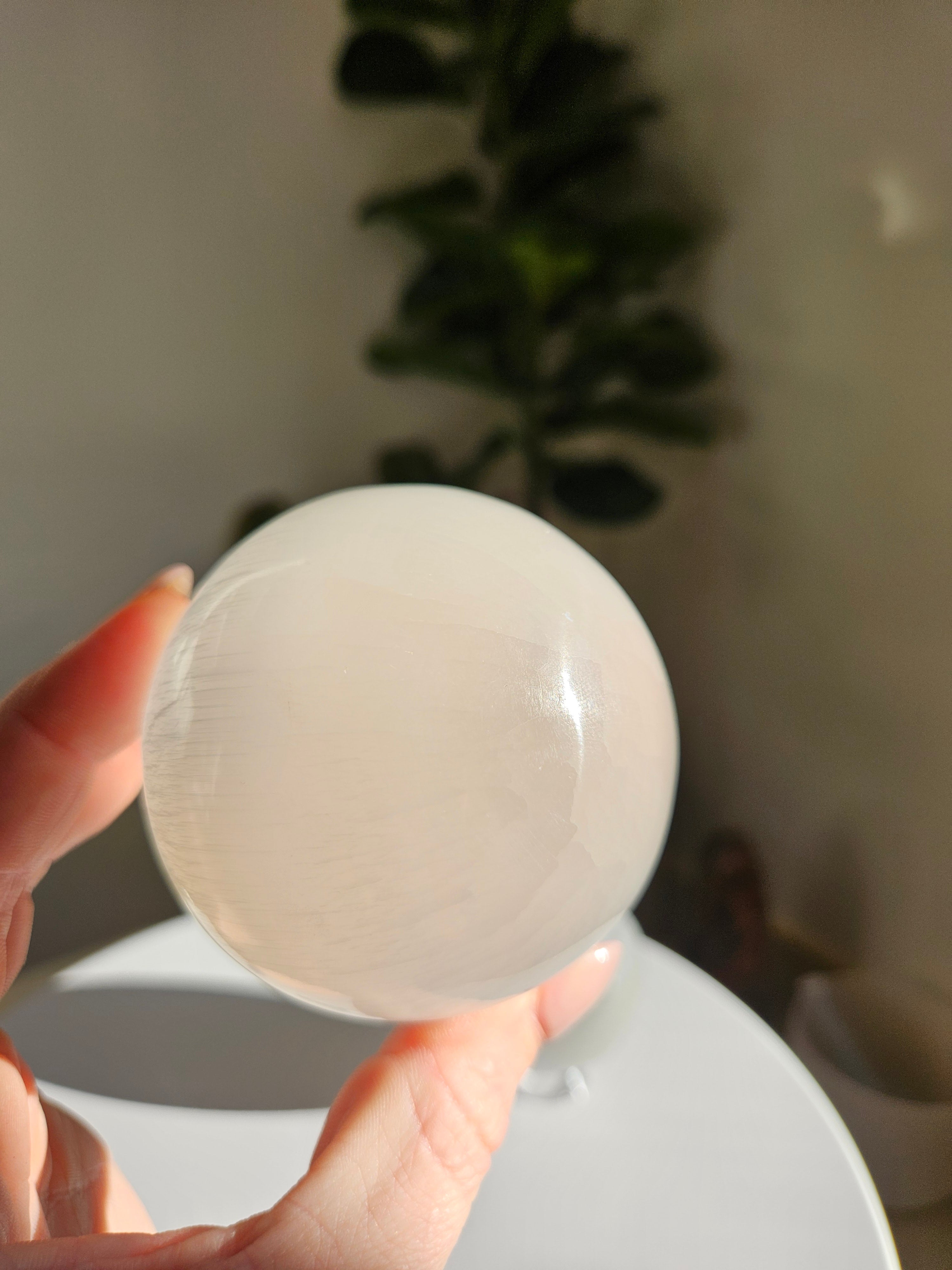 Selenite Sphere